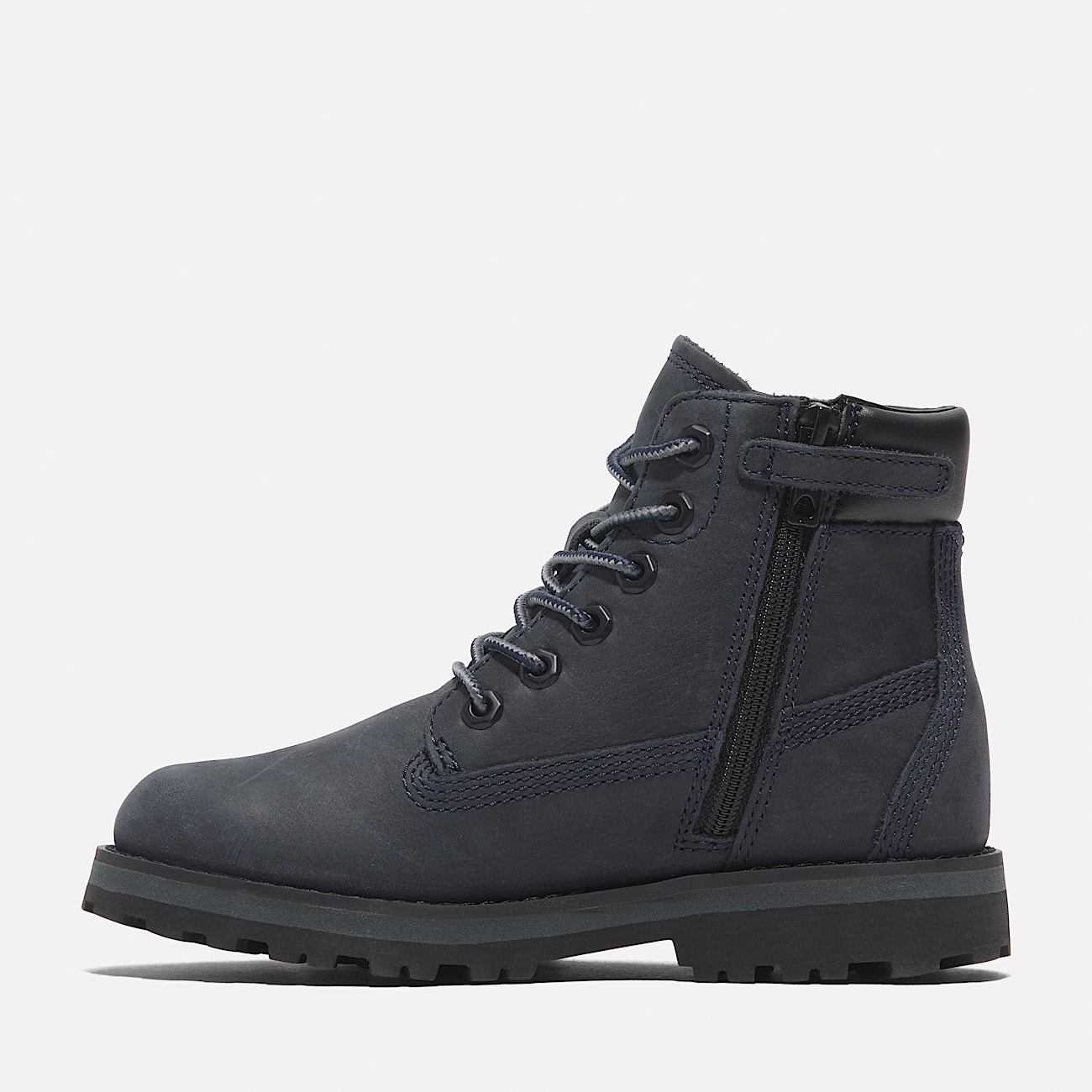 Courma Kid Lace Up Boot for Youth in Dark Blue