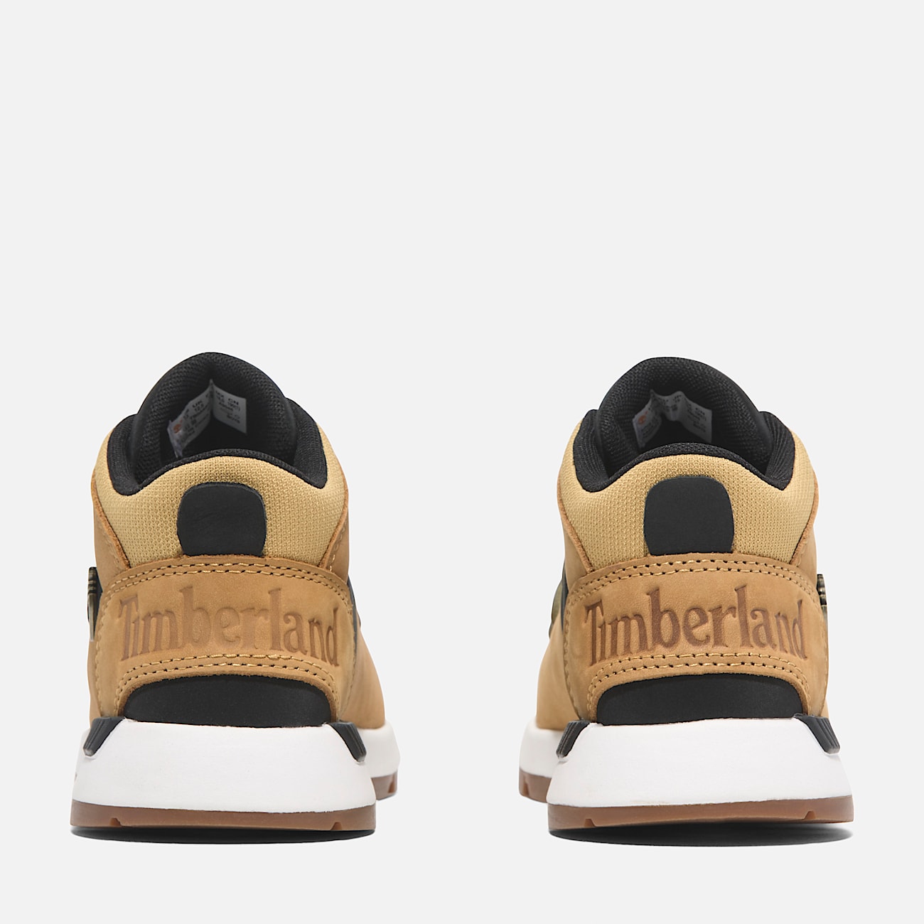 Sprint Trekker Mid Top Sneaker zum Schnuren fur Kinder in Gelb Schwarz