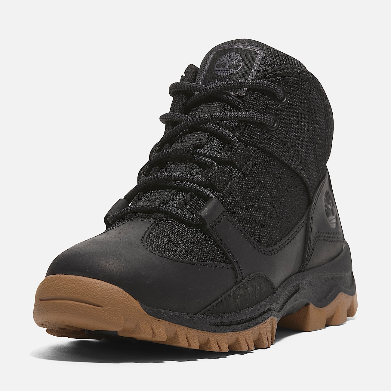 Mt. Maddsen Mid Lace Hiker Boot for Youth in Black