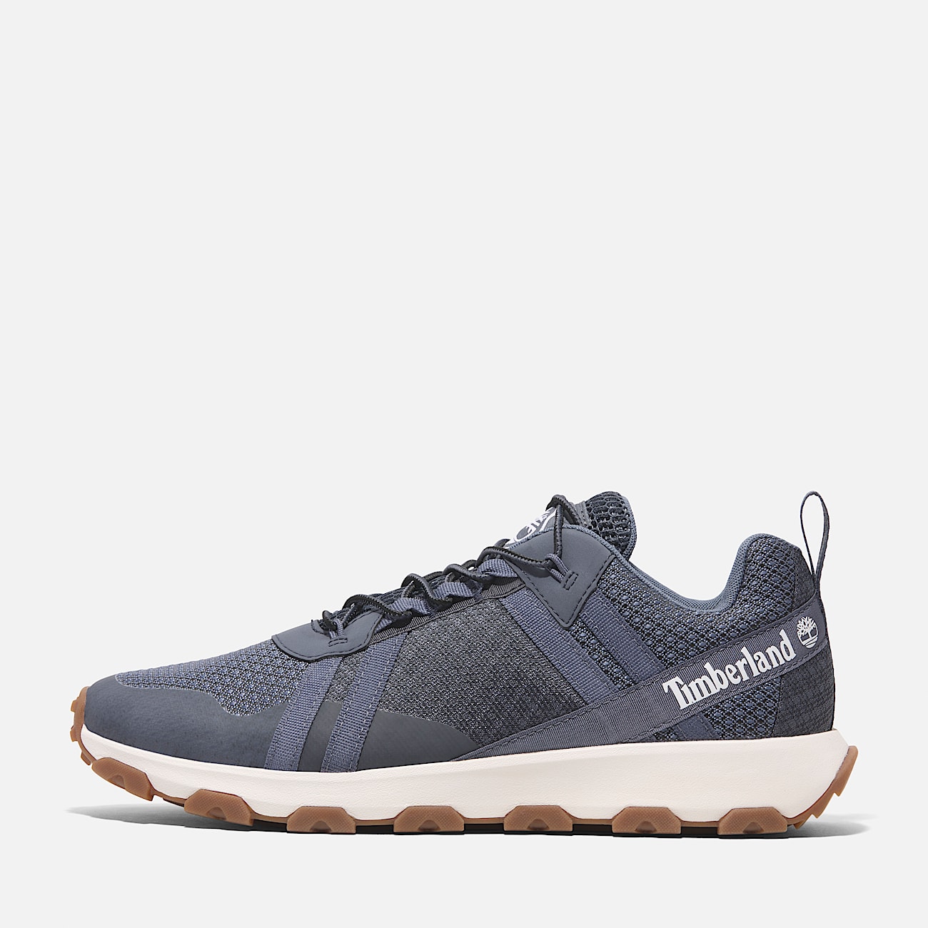 Winsor Low Lace-Up Waterproof Trainer for Men in Blue