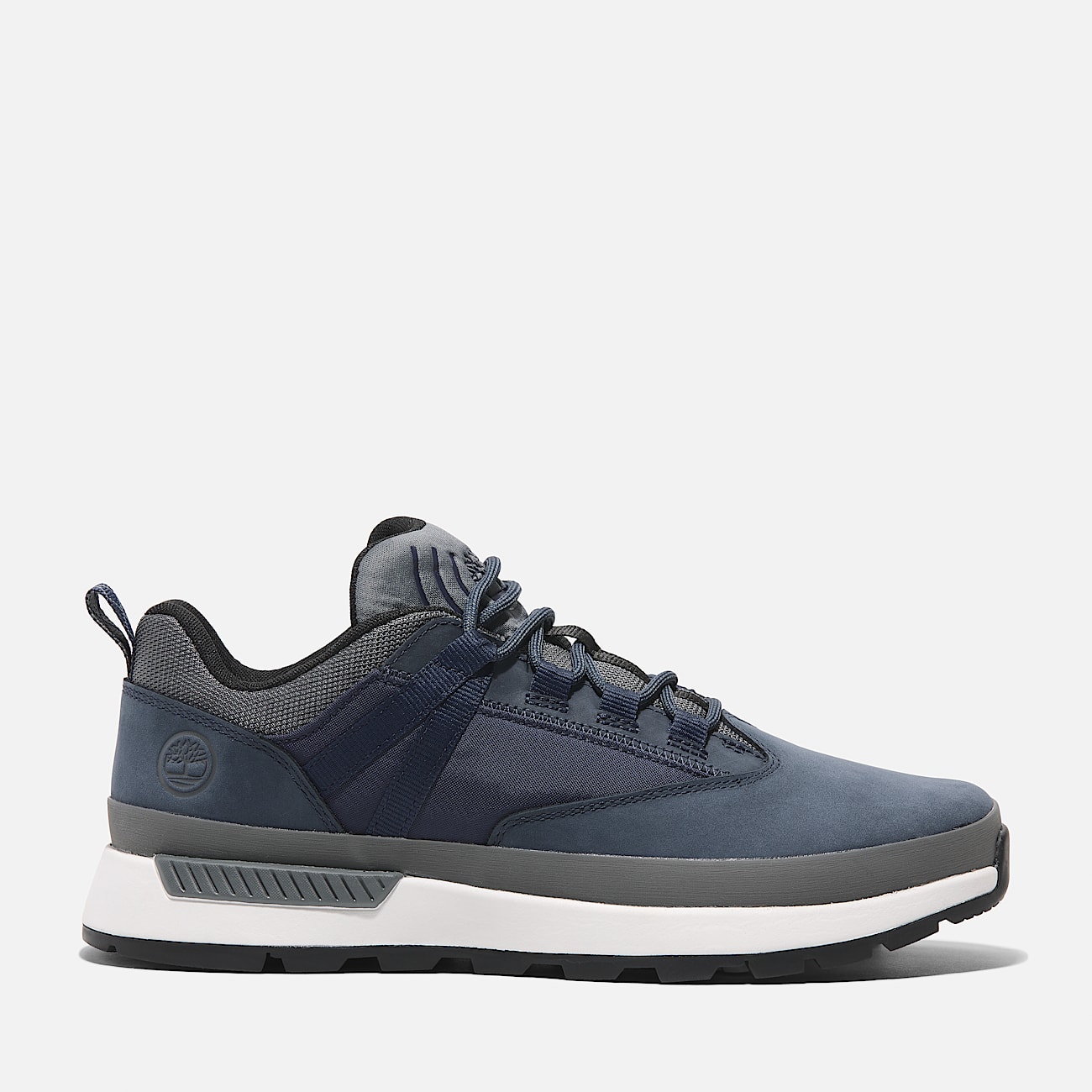 Sneaker Bassa Stringata Euro Trekker da Uomo in blu scuro e grigio