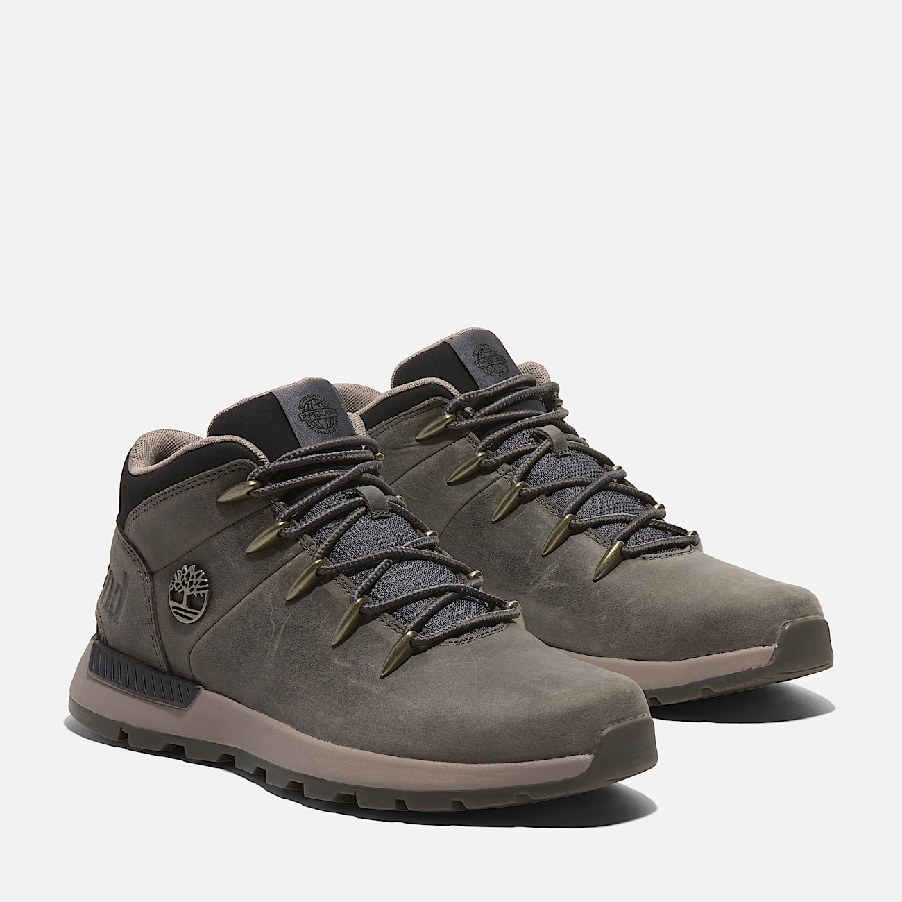 Basket mi haute a lacets Sprint Trekker pour homme en gris