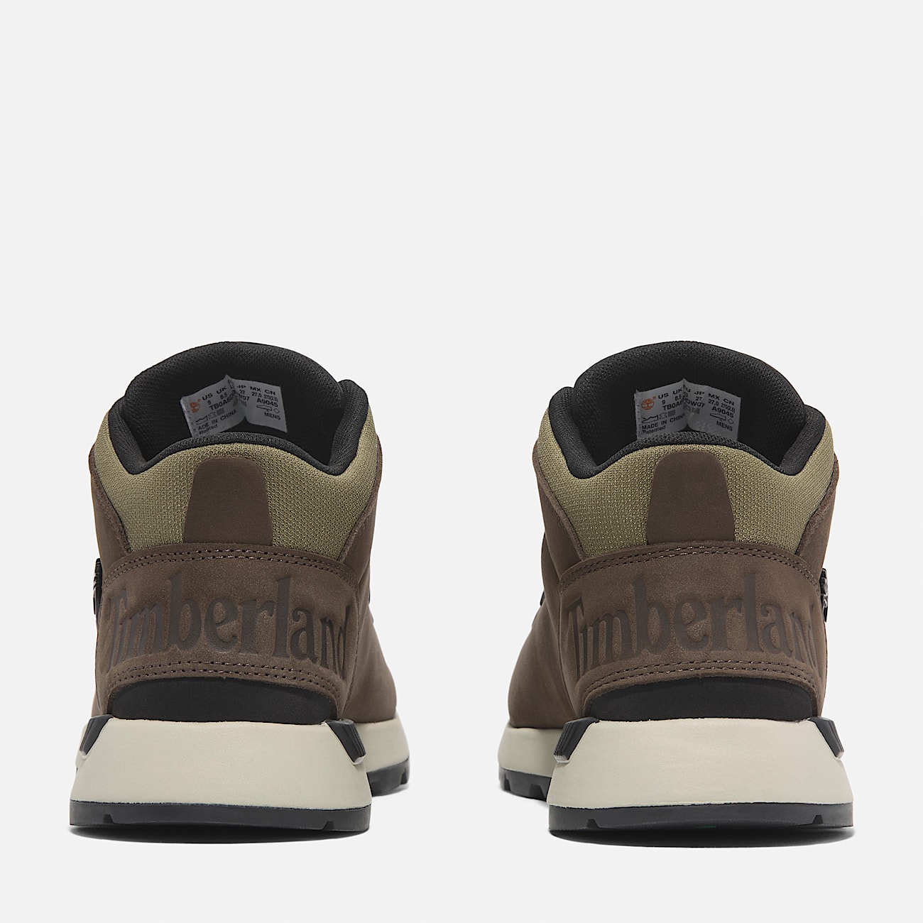 Sprint Trekker Mid Lace Up Trainer for Men in Dark Brown