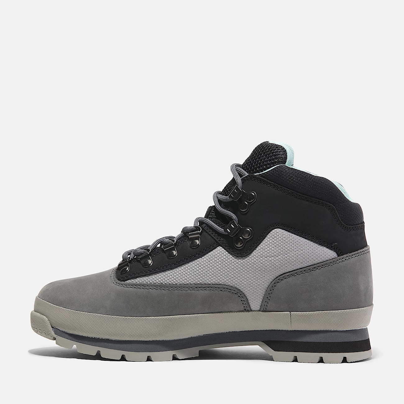 Euro Hiker Lace up Boot for Men in Grey