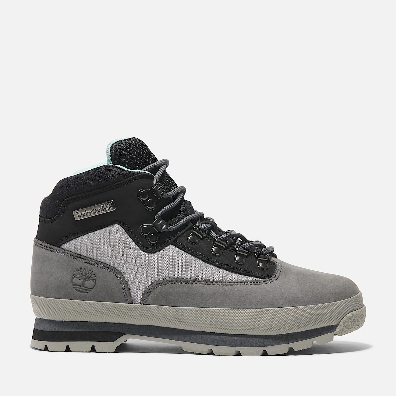 Euro Hiker Lace up Boot for Men in Grey