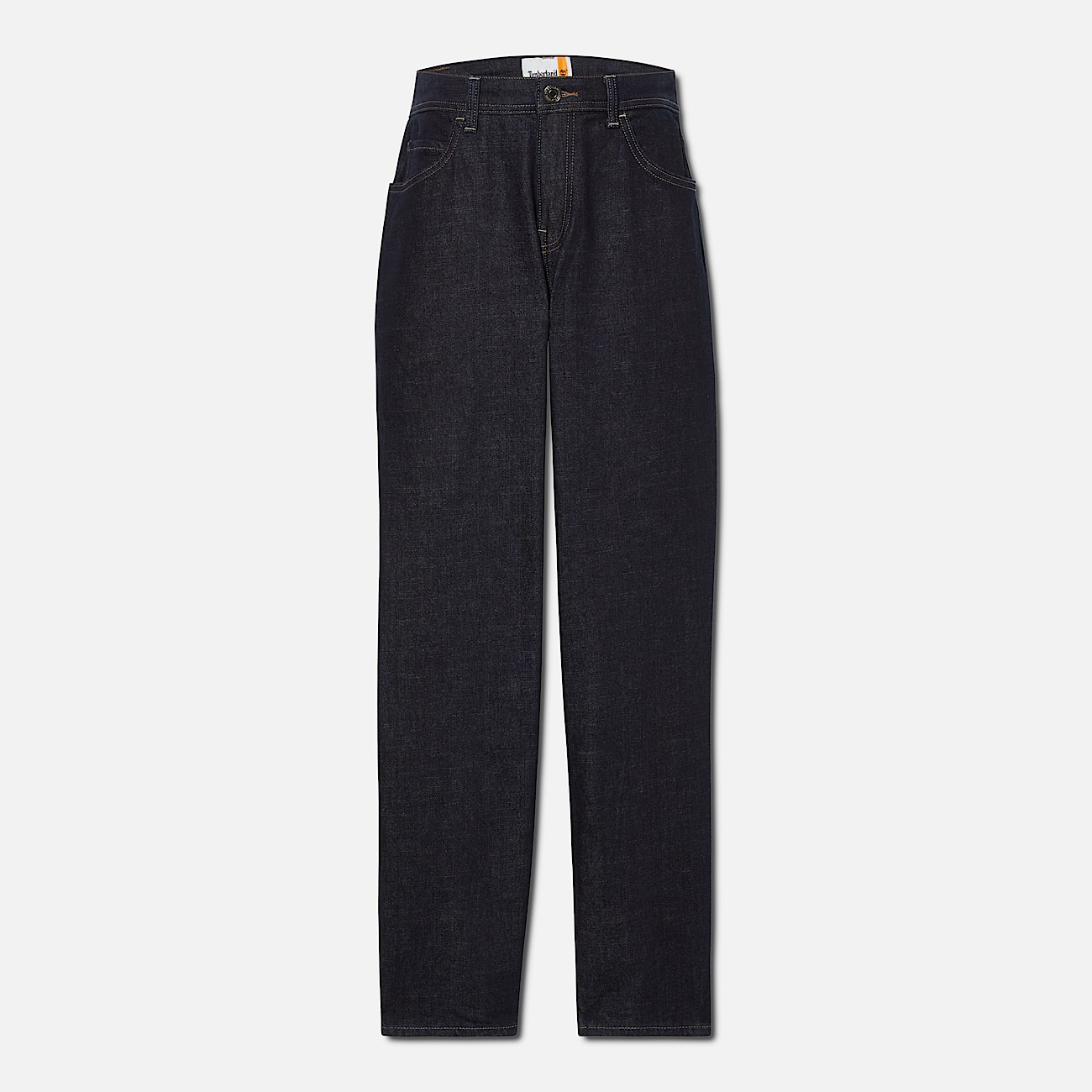Pantaloni Straight a 5 Tasche in Denim Sandown da Uomo in blu scuro