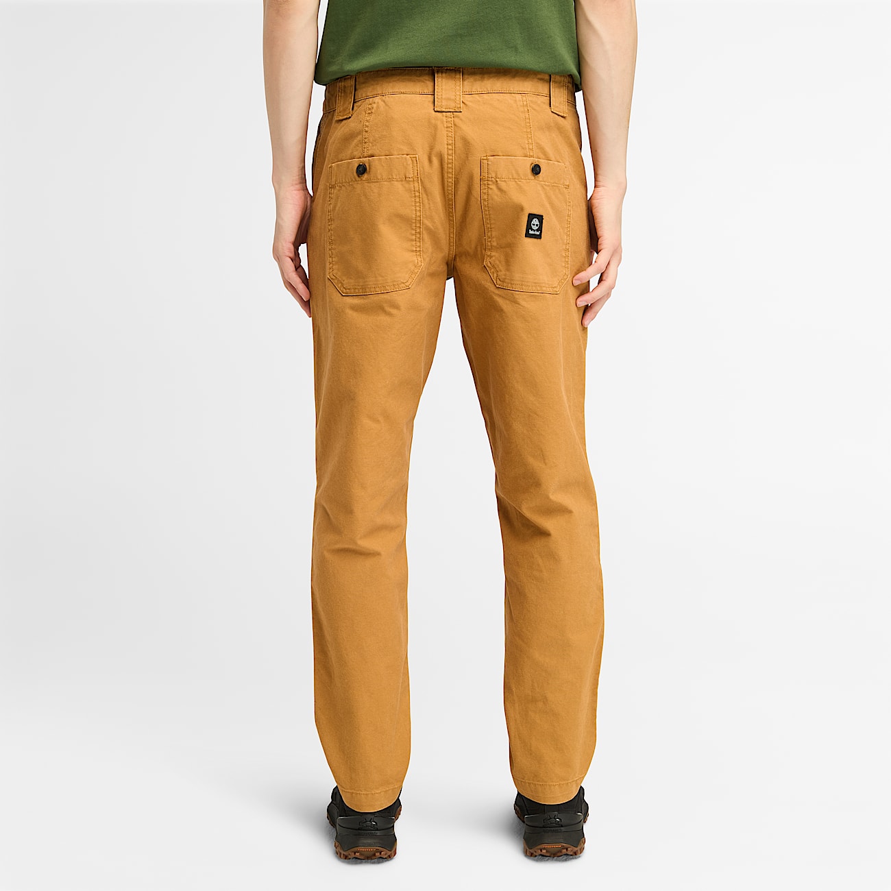 Pantalon en toile lavee legere Goffstown pour homme en jaune