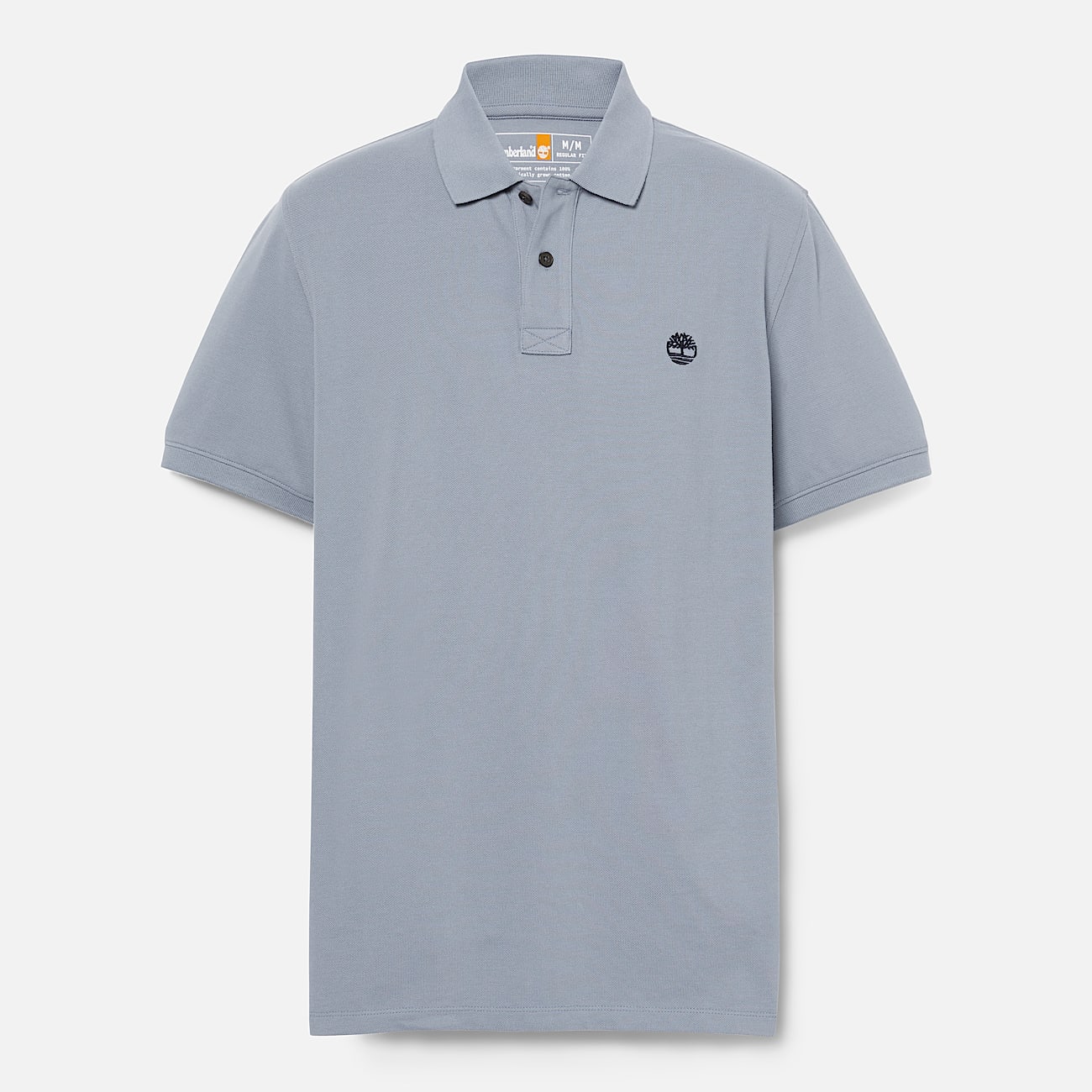 Millers River Pique Short Sleeve Polo for Men in Grey