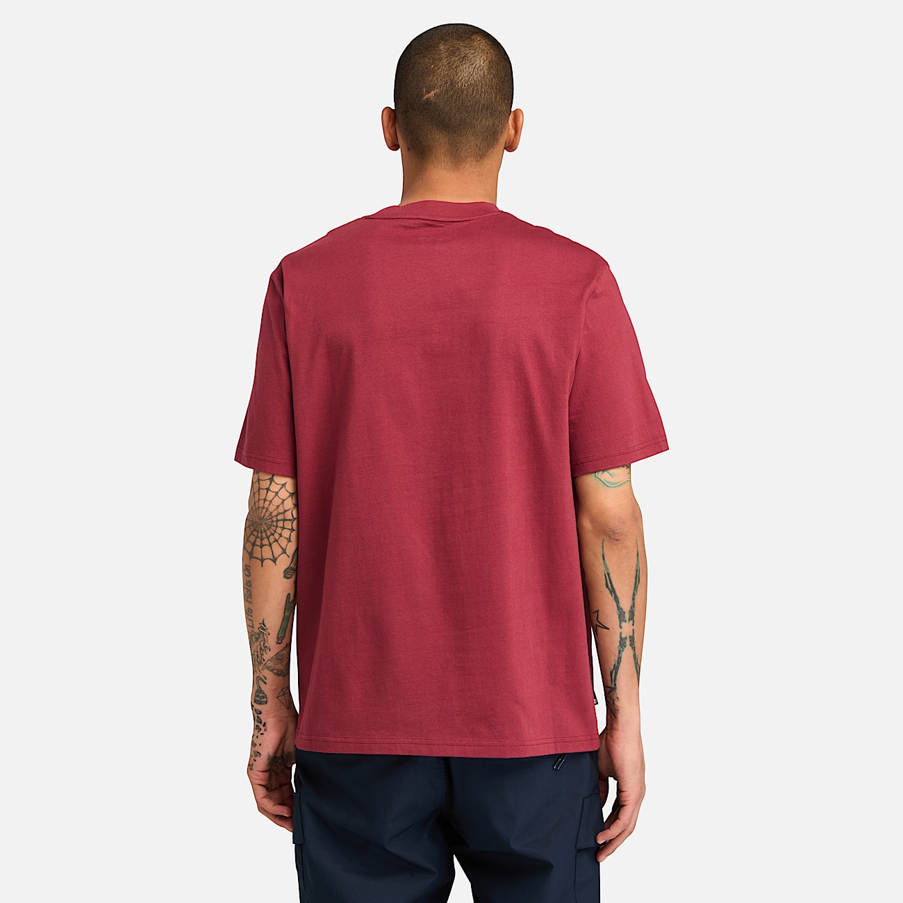 Timberland red shirt on sale