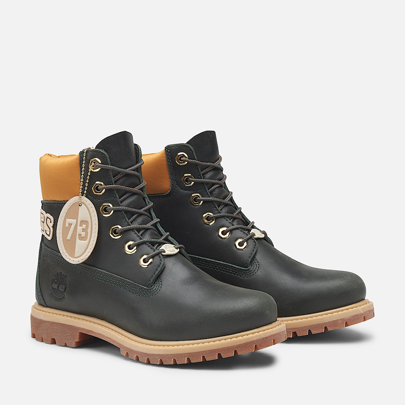 Timberland Premium 6 Inch Lace Up Waterproof Boot for Women in Dark Green