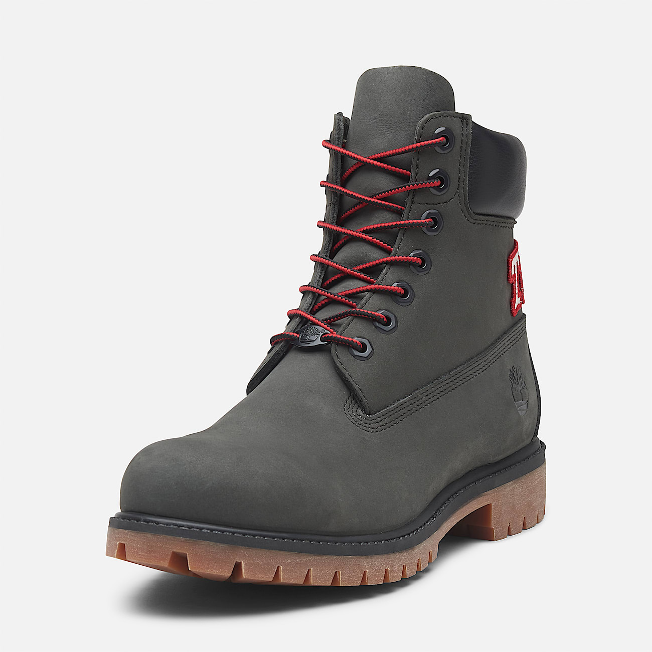 Dark grey nubuck timberland boots online