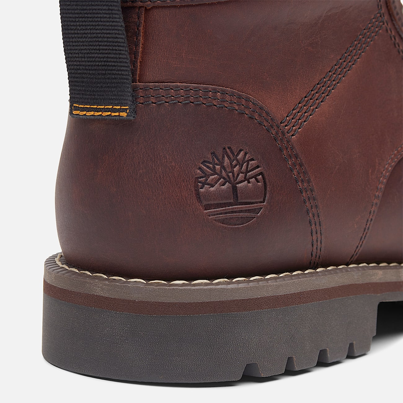 Larchmont Mid Lace Up Chukka Boot for Men in Dark Brown