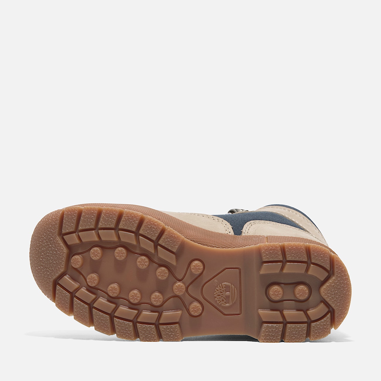 Euro Hiker Mid Lace Up Boot for Junior in Beige
