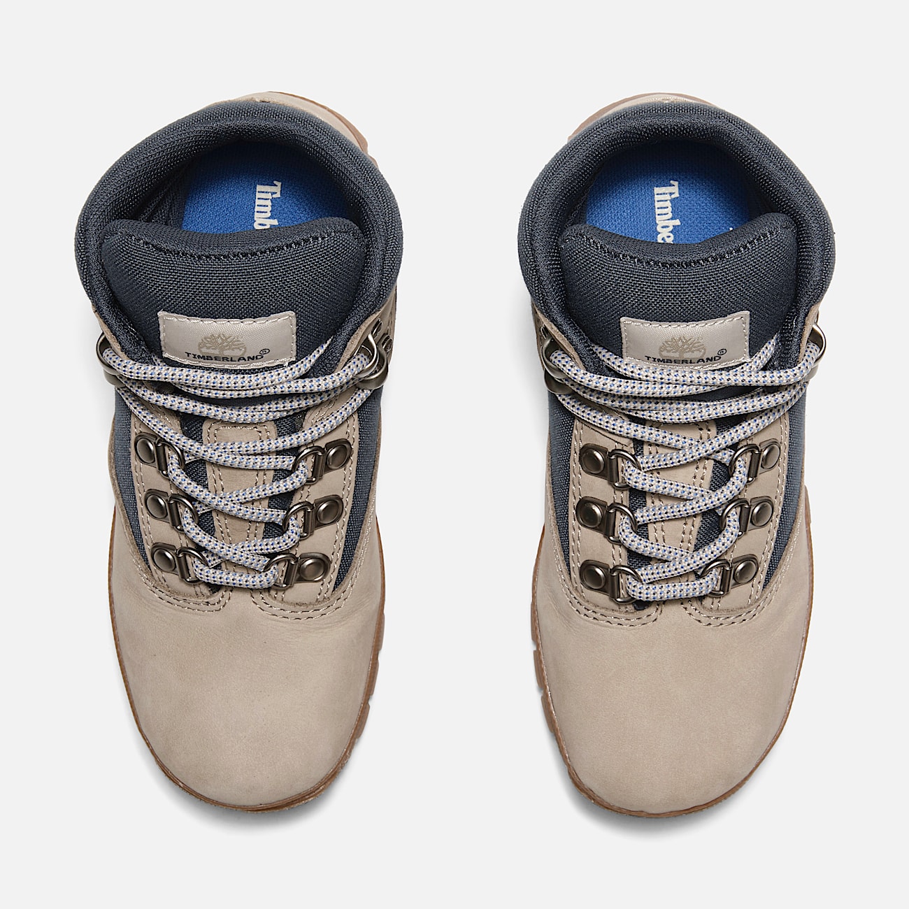 Euro Hiker Mid Lace Up Boot for Junior in Beige