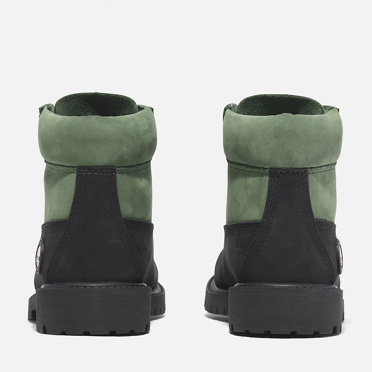 Wasserdichter Timberland Premium 6 Inch Boot zum Schnuren fur Kinder in Schwarz Grun