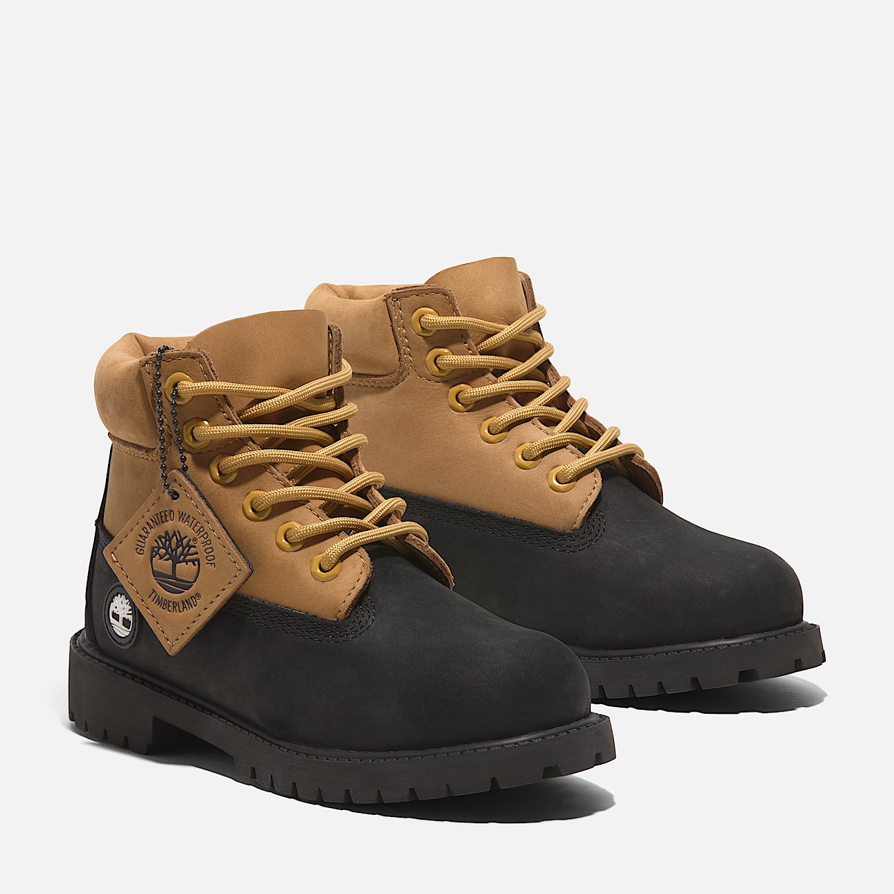 Scarponcino Stringato Impermeabile Timberland Premium 6 Inch da Bambino dal 35 5 al 40 in