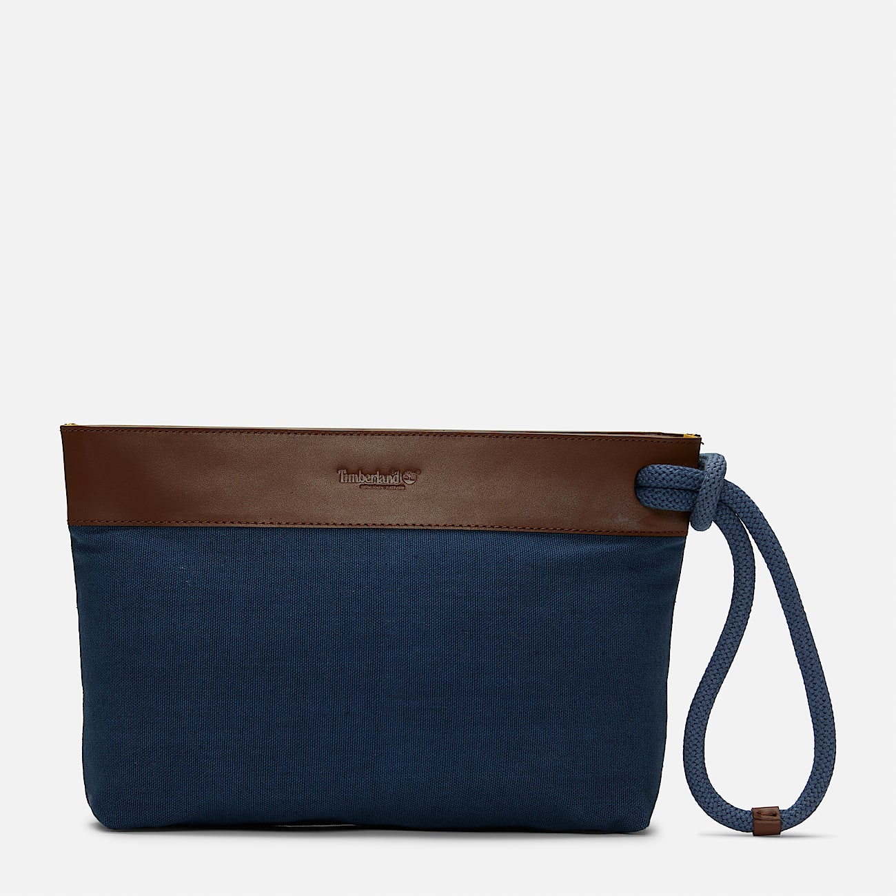 Pochette en toile pour femme en bleu