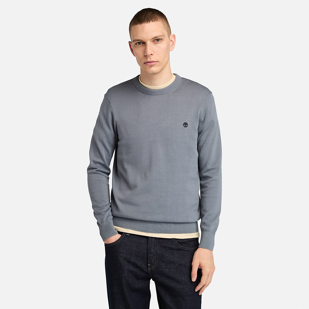 Grey timberland jumper outlet