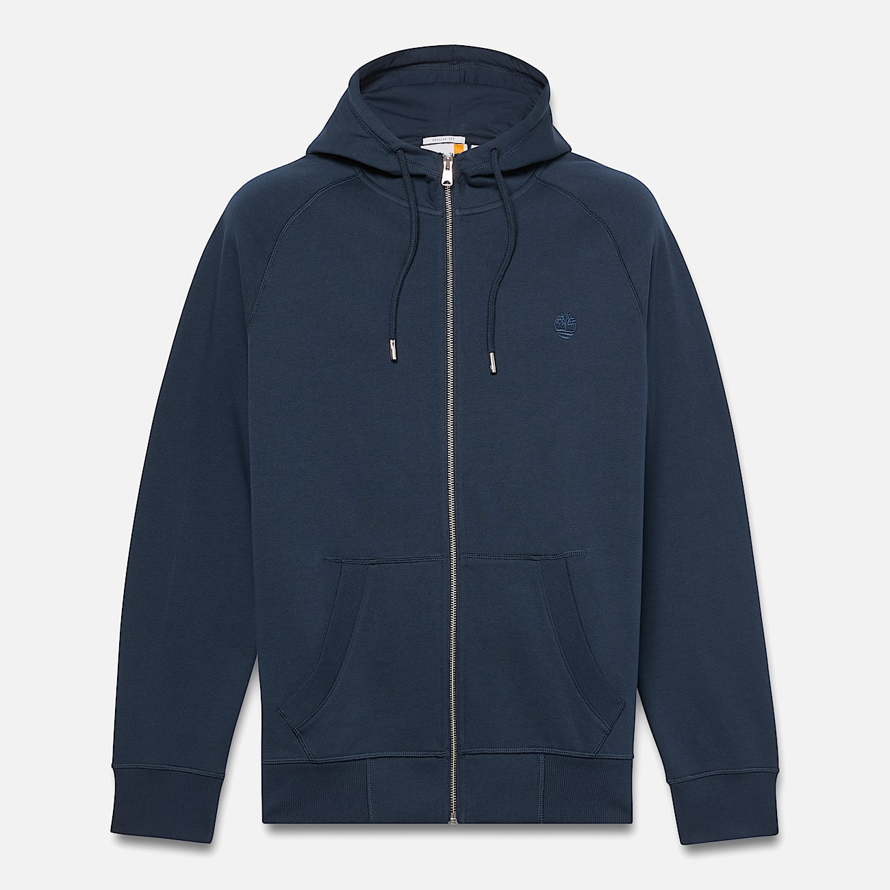 Felpa con Cappuccio e Zip intera Exeter River da Uomo in blu scuro