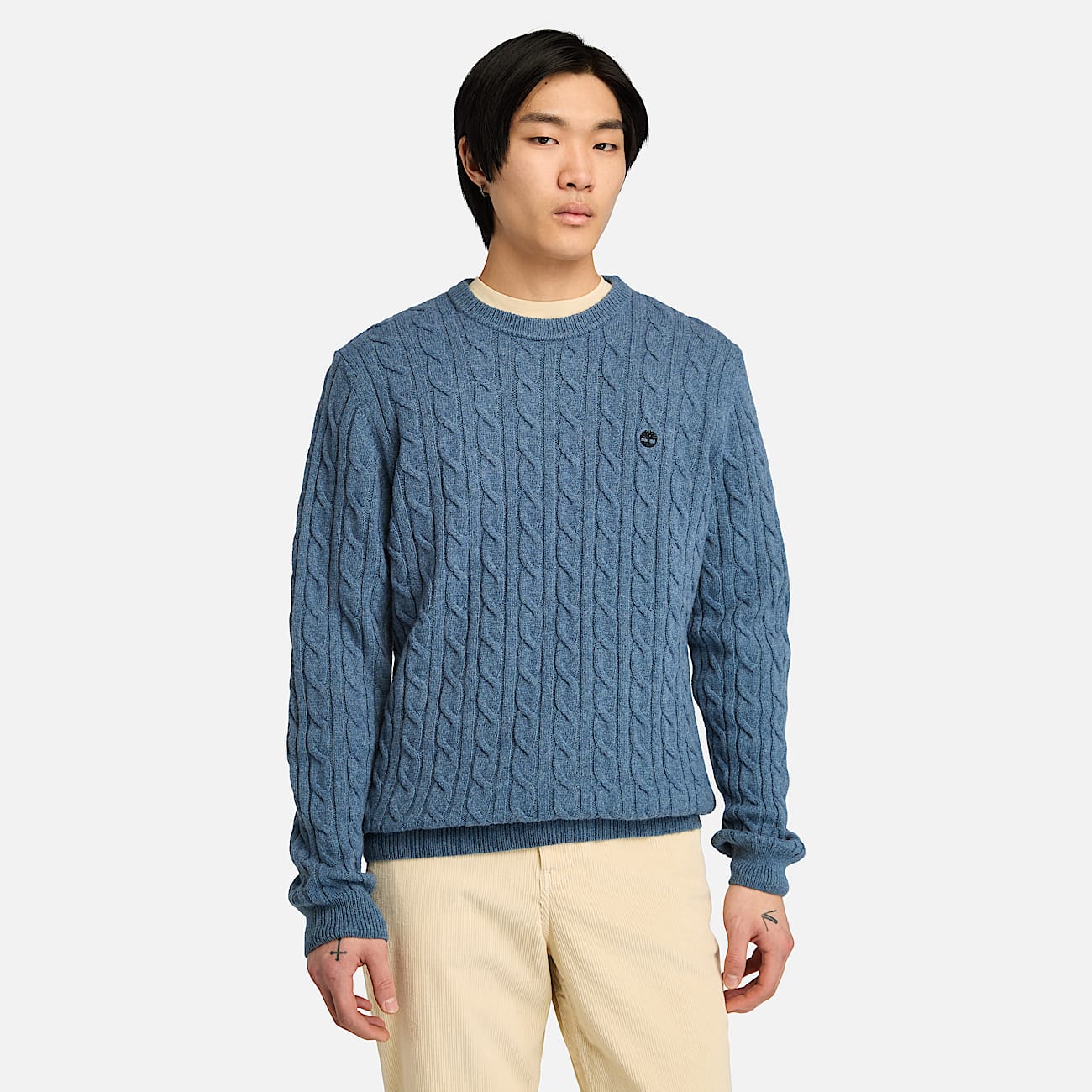Timberland cable knit sweater sales