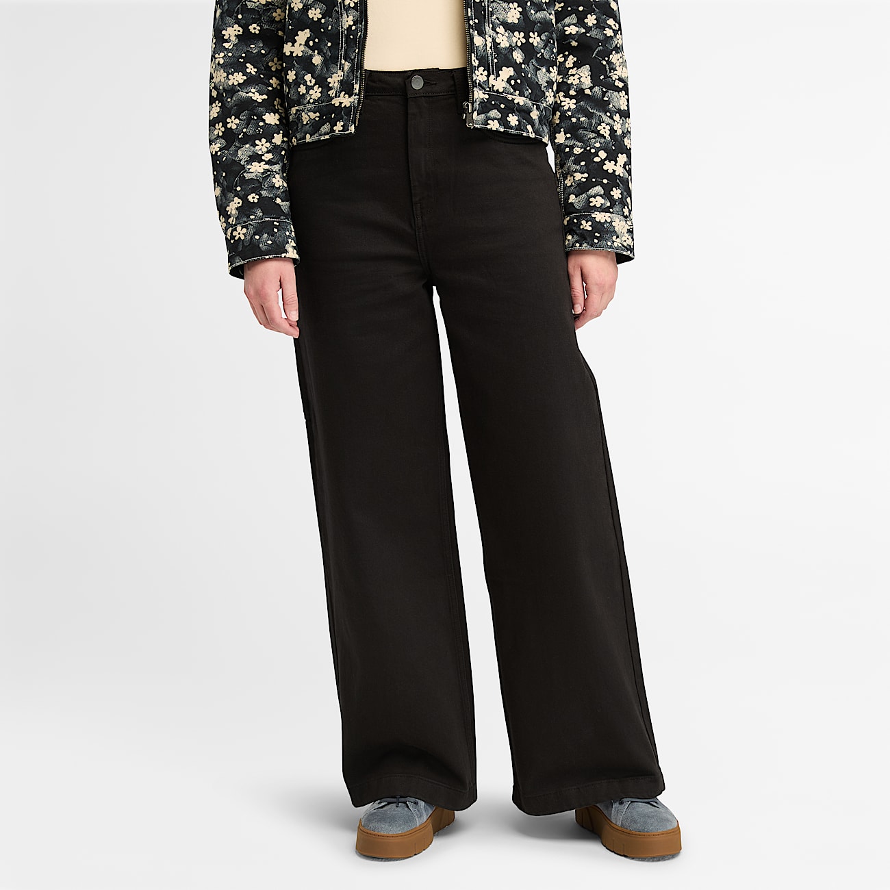 Pantalon noir tissu femme deals