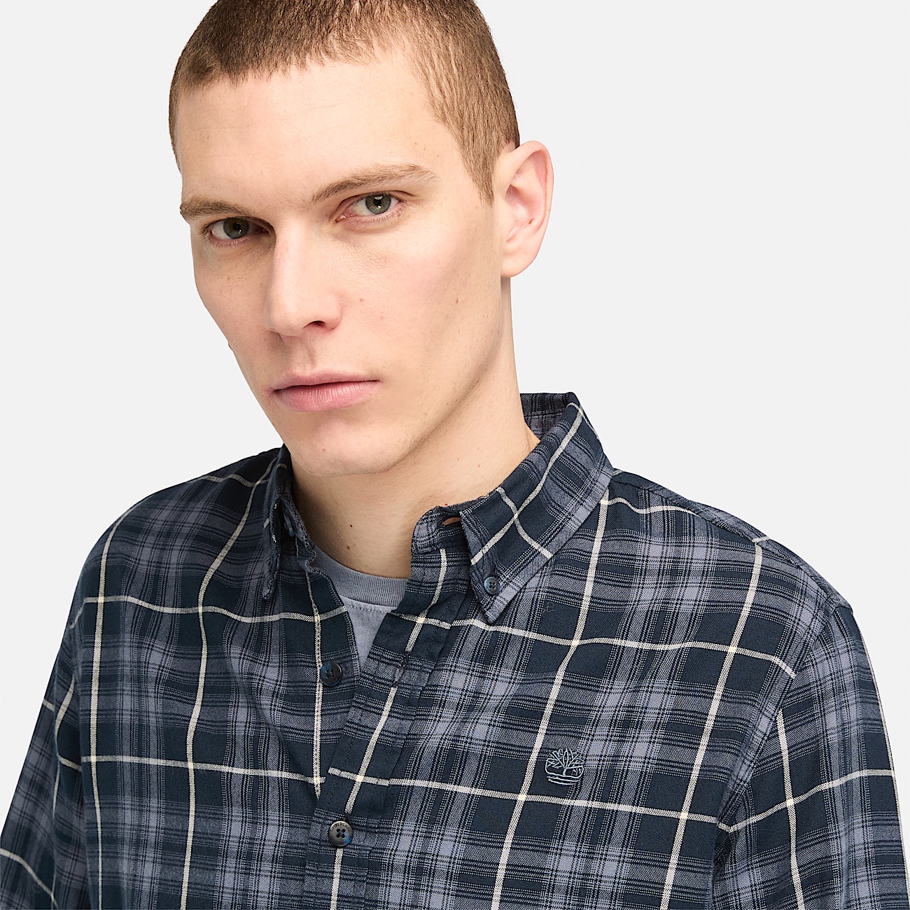 Camicia con lacci uomo top