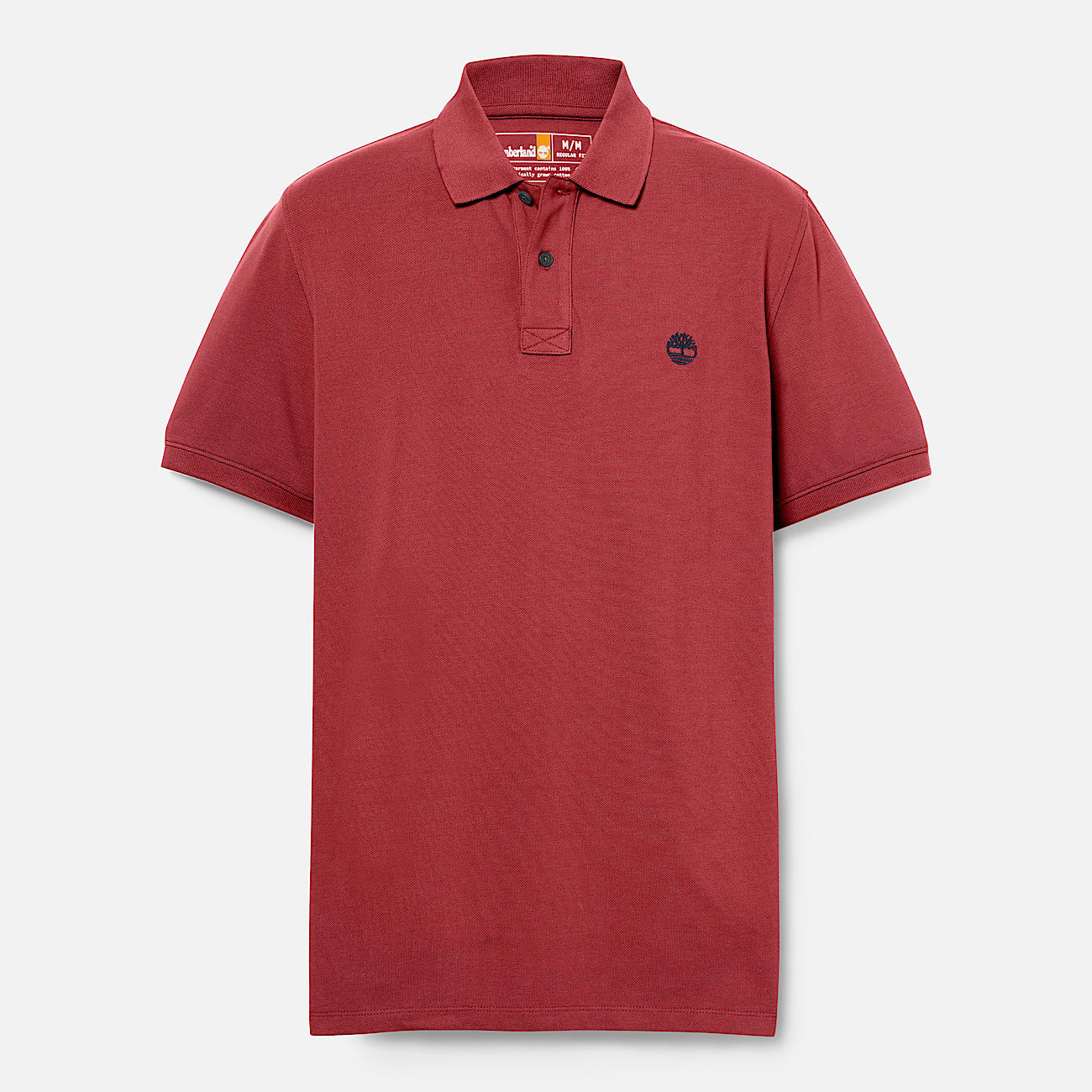 Millers River Pique Short Sleeve Polo for Men in Red