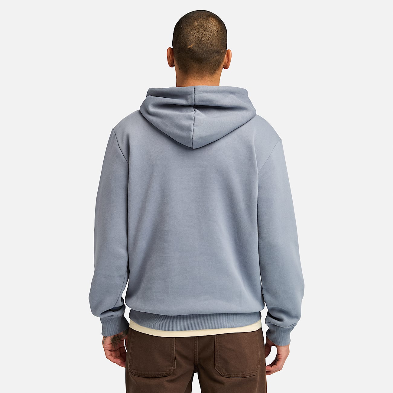 Sweat a capuche Hampthon pour homme en gris fonce