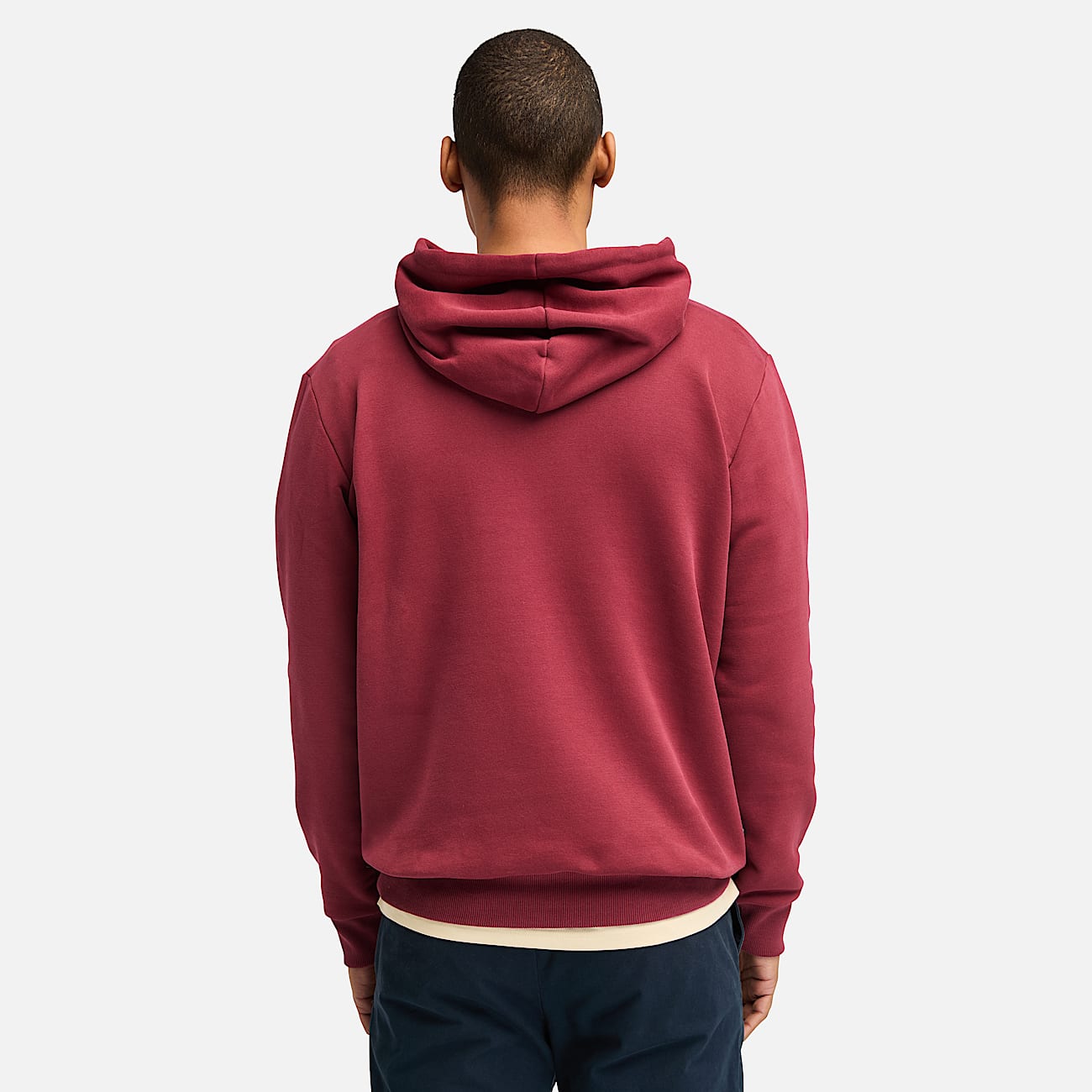 Hampthon Hoodie for Men in Red