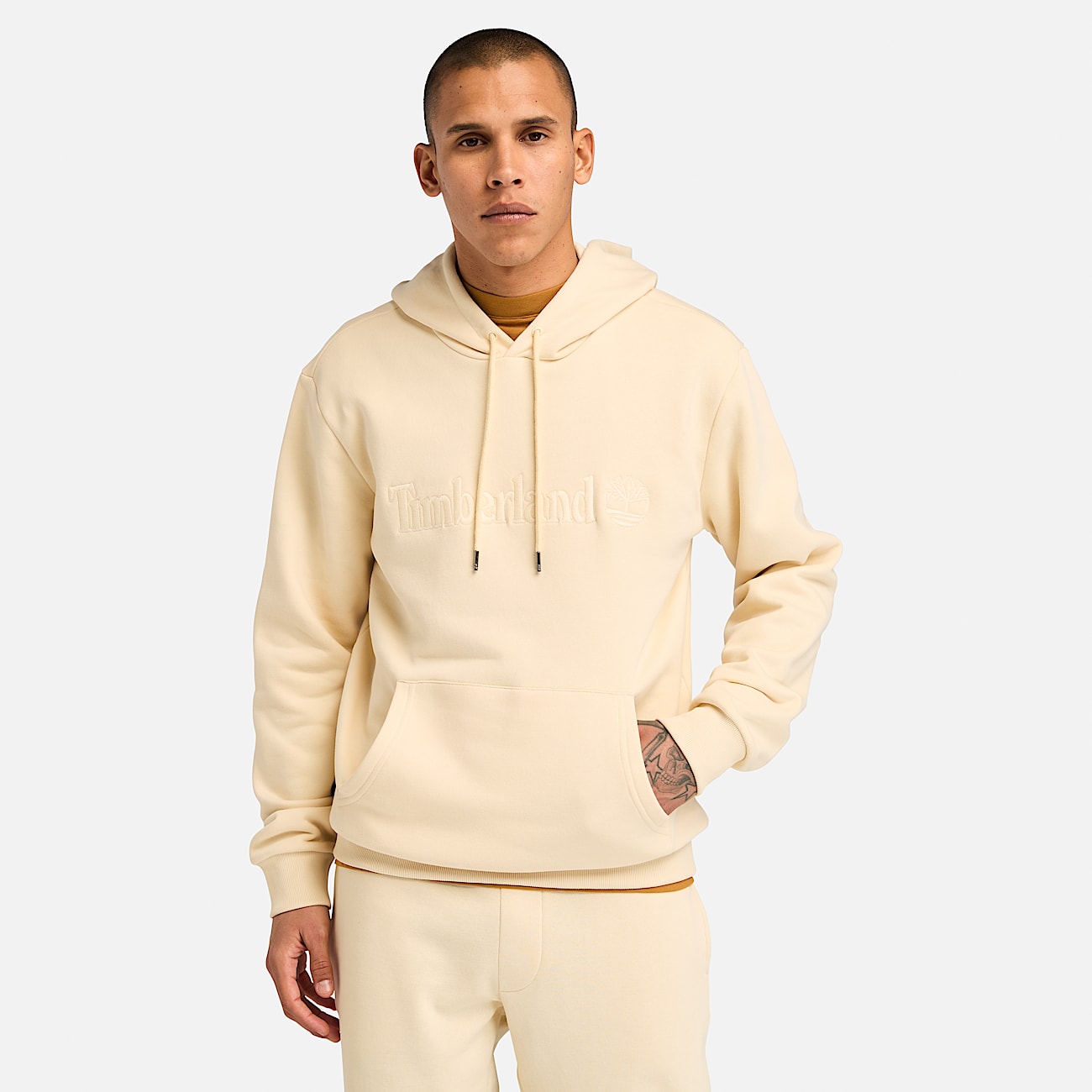 Tan timberland hoodie cheap