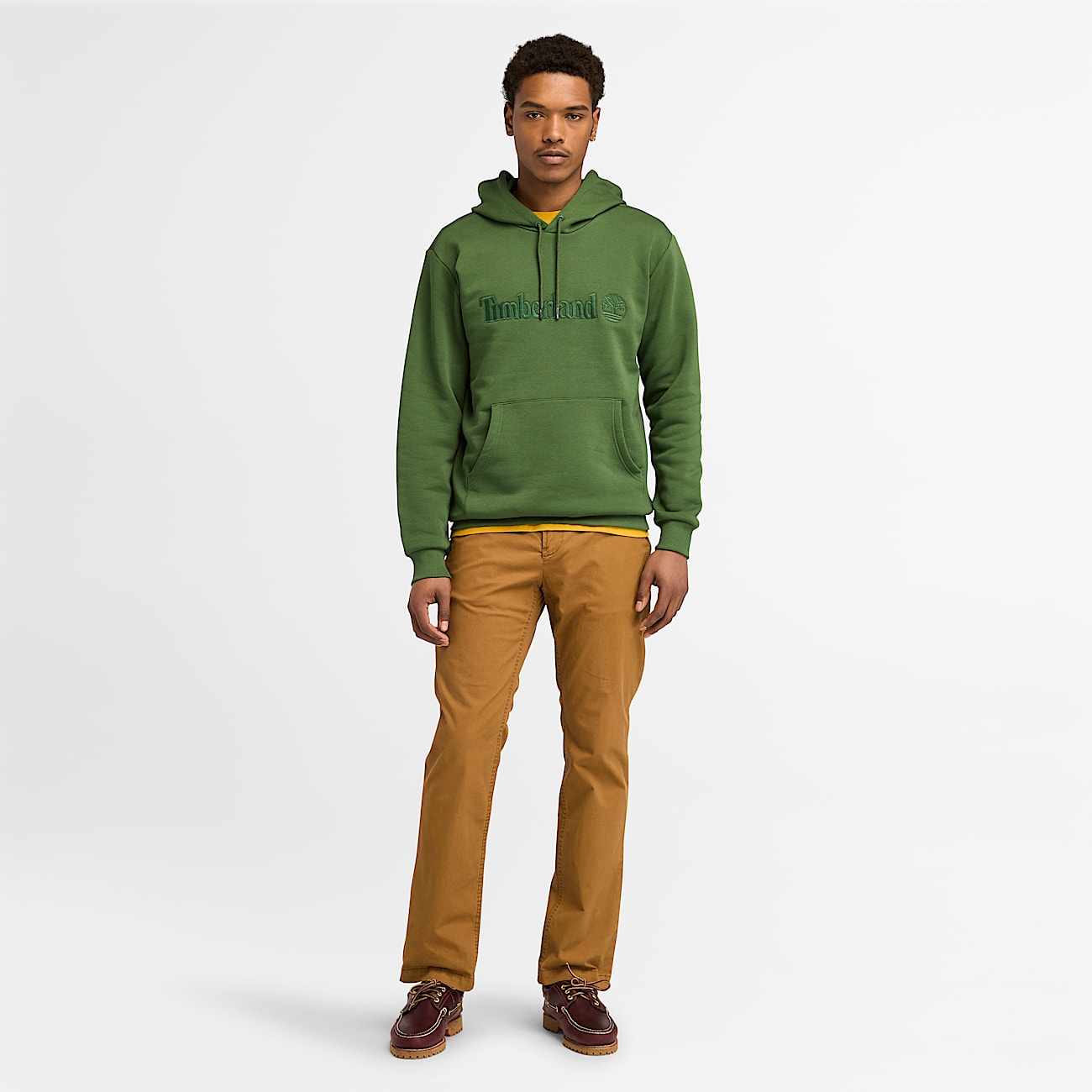 Timberland olive green hoodie online