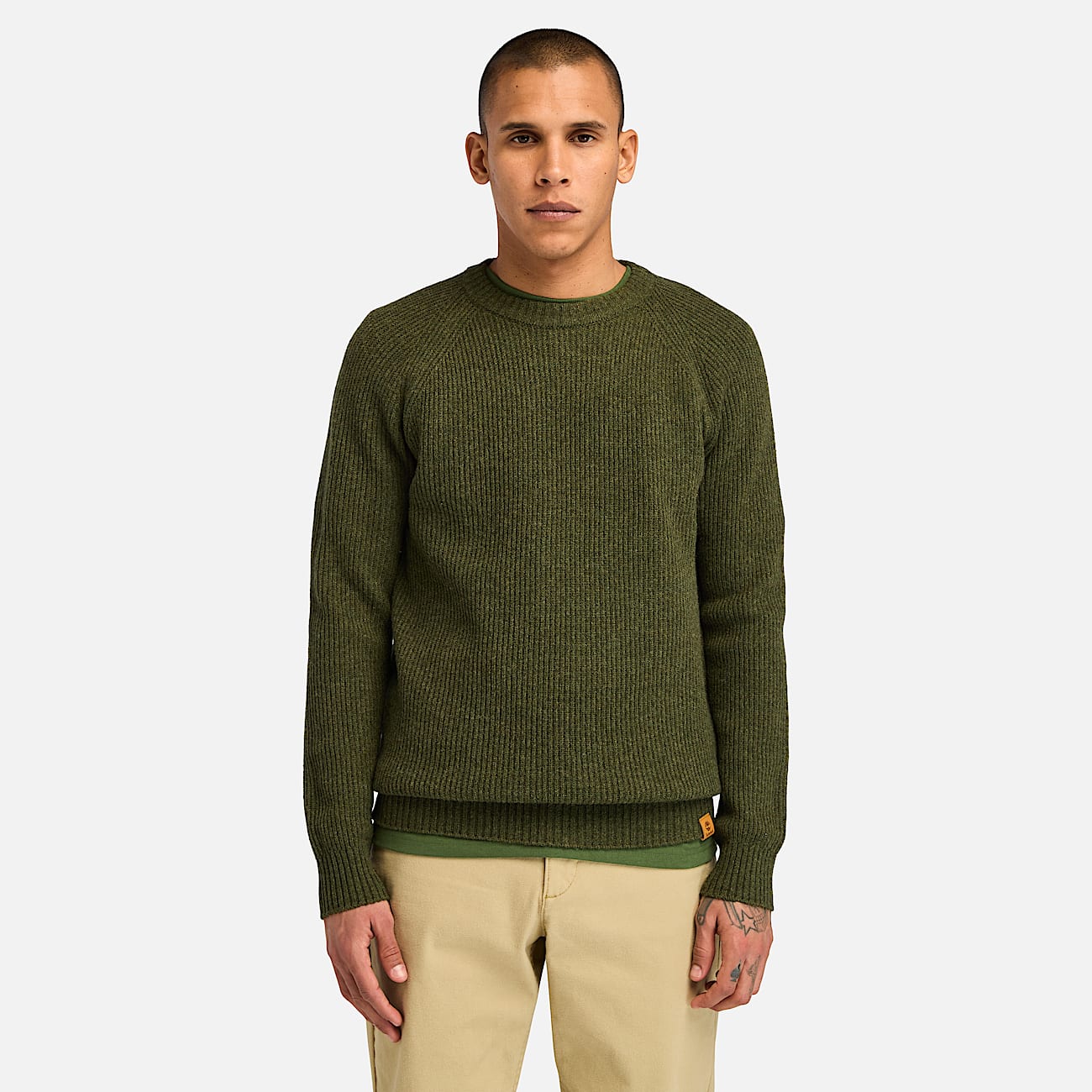 Phillips Brook Trui met raglanmouwen voor heren in groen