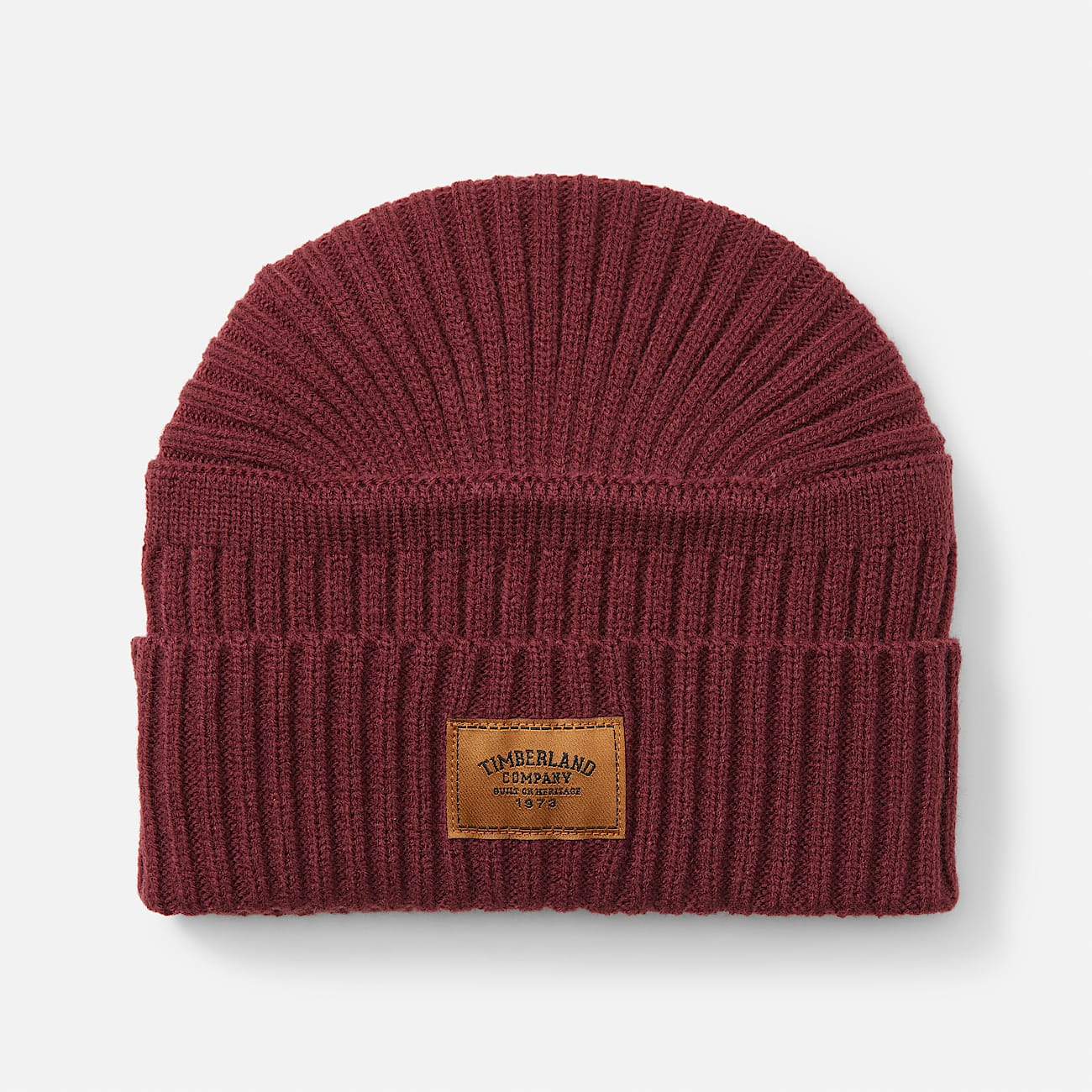 Bonnet Gulf Beach cotele pour homme en rouge