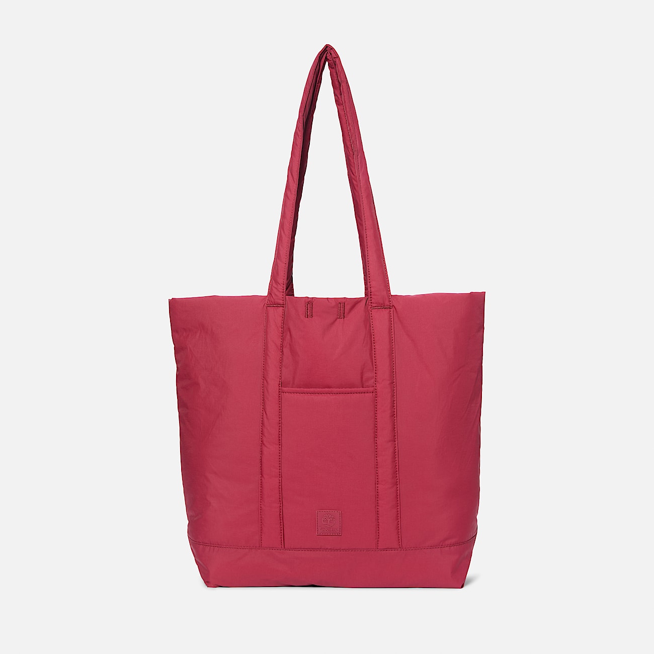 Borsa Tote Trapuntata Timberpack Easy da Donna in rosso scuro