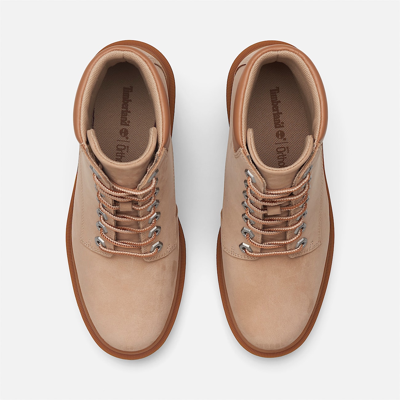 Bottines a lacets Allington Heights pour femme en beige clair