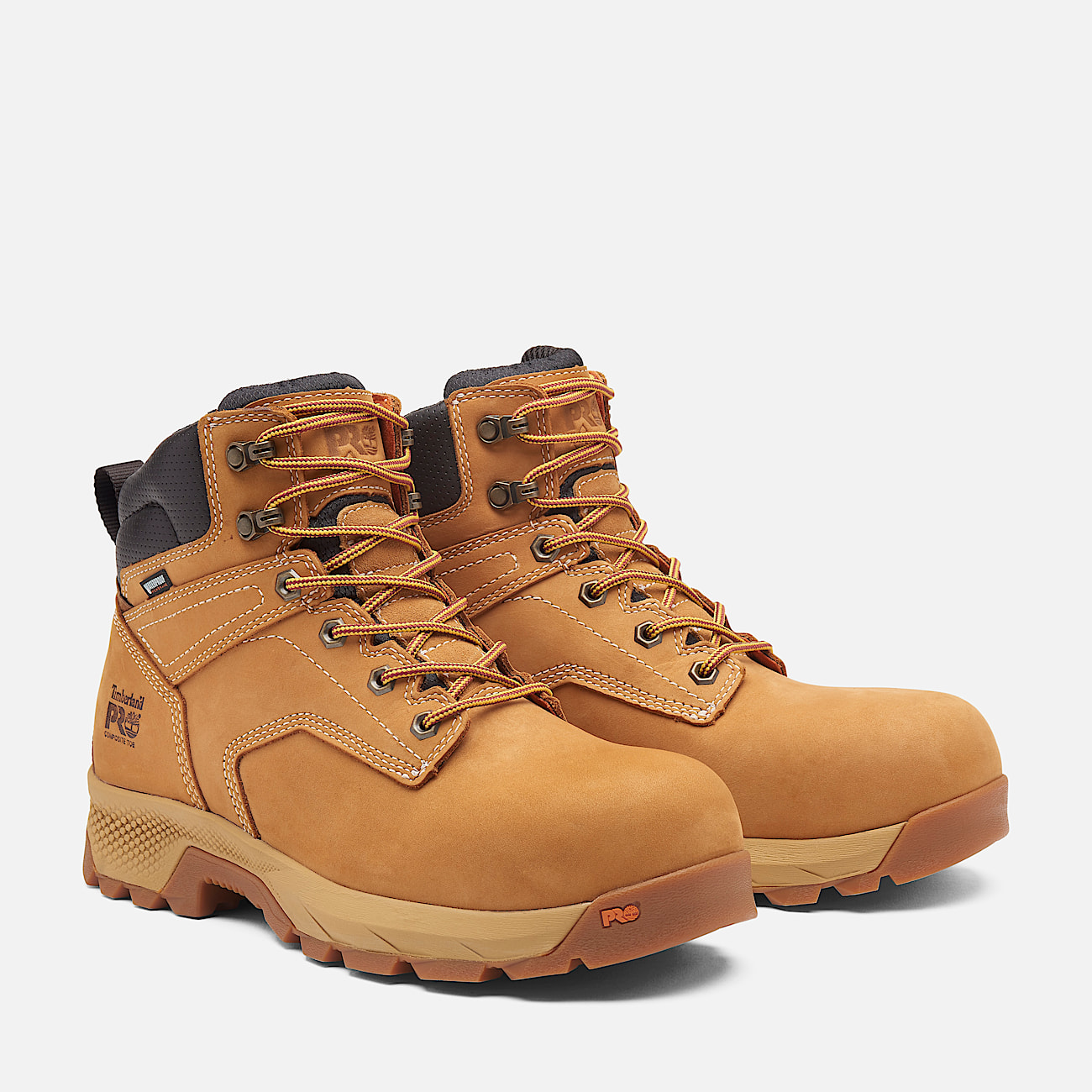 6 TiTAN Comp Toe Work Boot for Men in Yellow