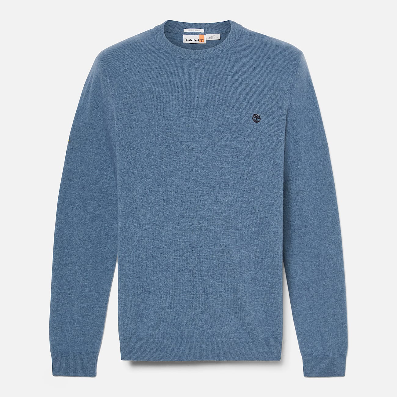 Maglione Girocollo in Lana Merino Cohas Brook da Uomo in blu