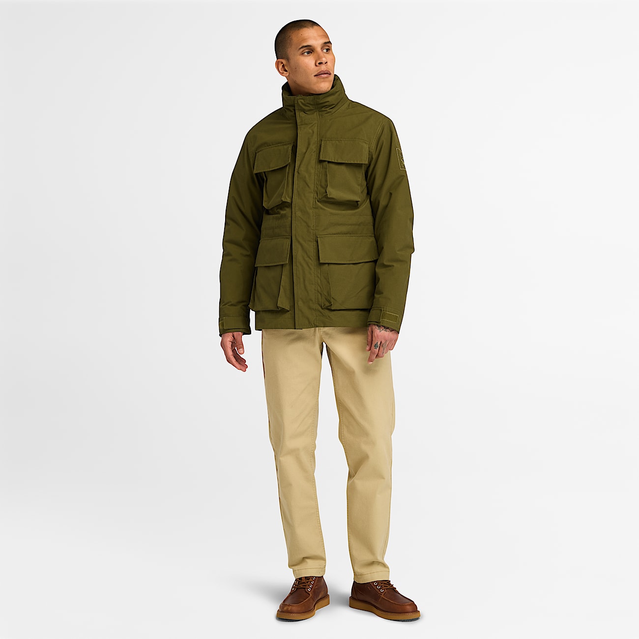 Abington Waterproof 3 in 1 Jacket for Men in Green
