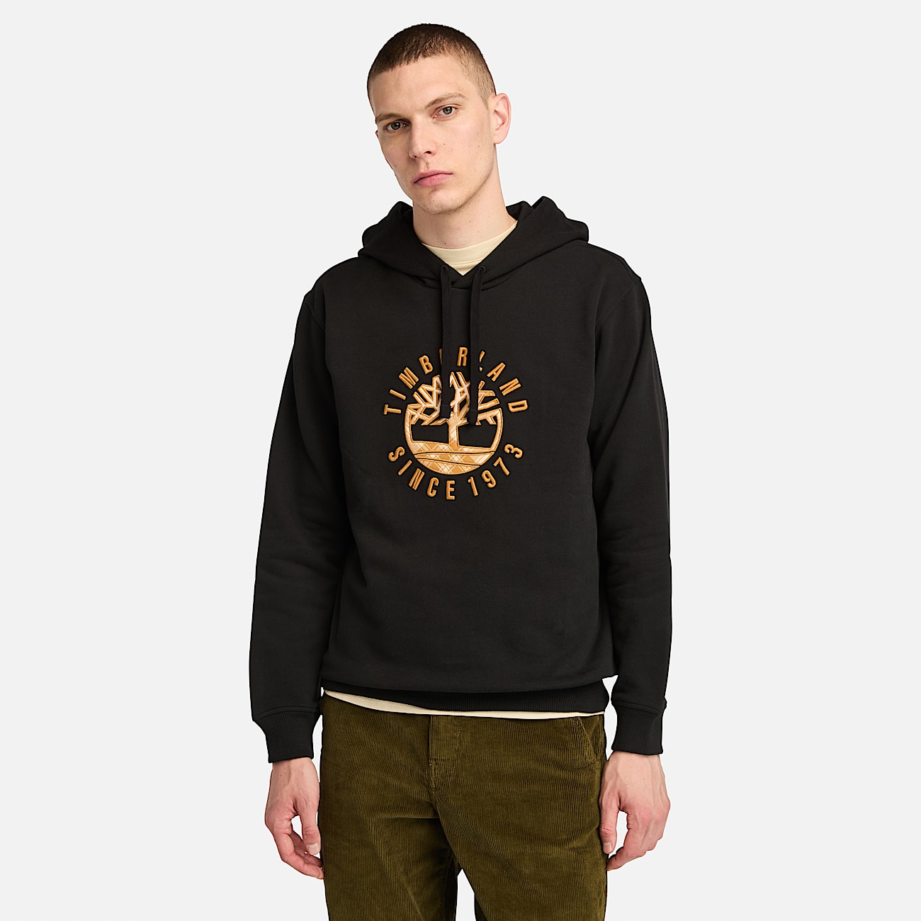 Timberland seasonal logo hoodie on sale