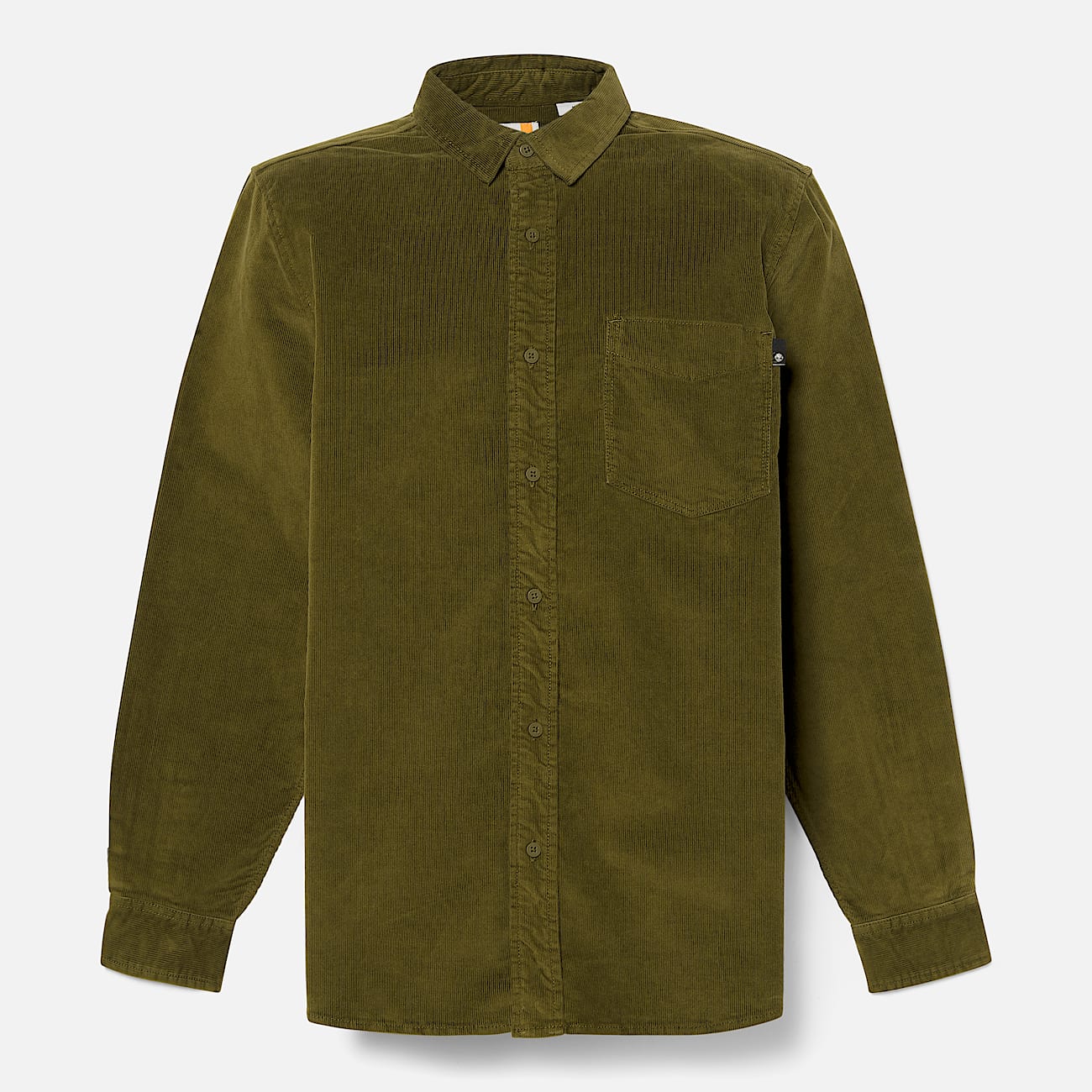 Corduroy overhemd voor heren in groen