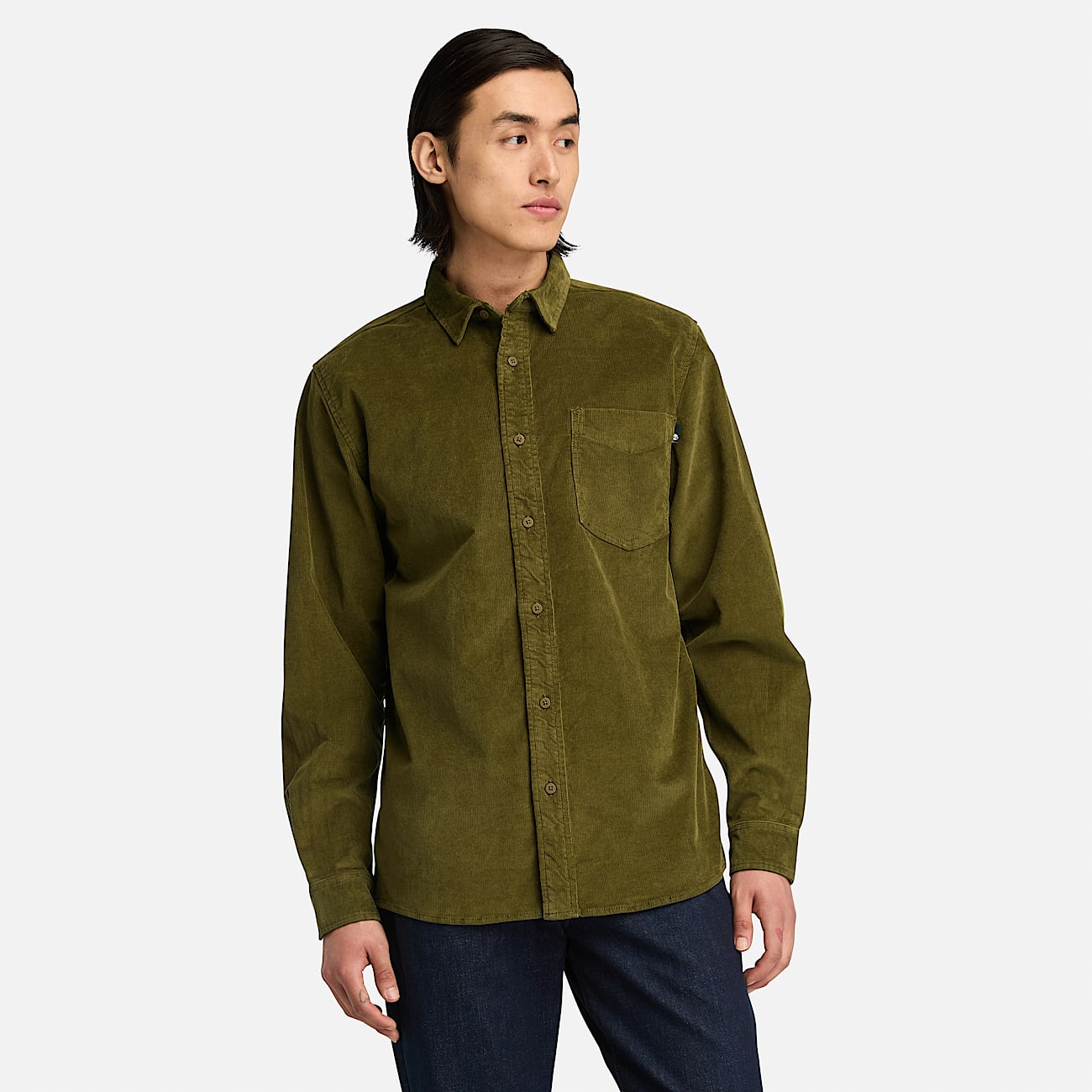 Corduroy blouse heren on sale
