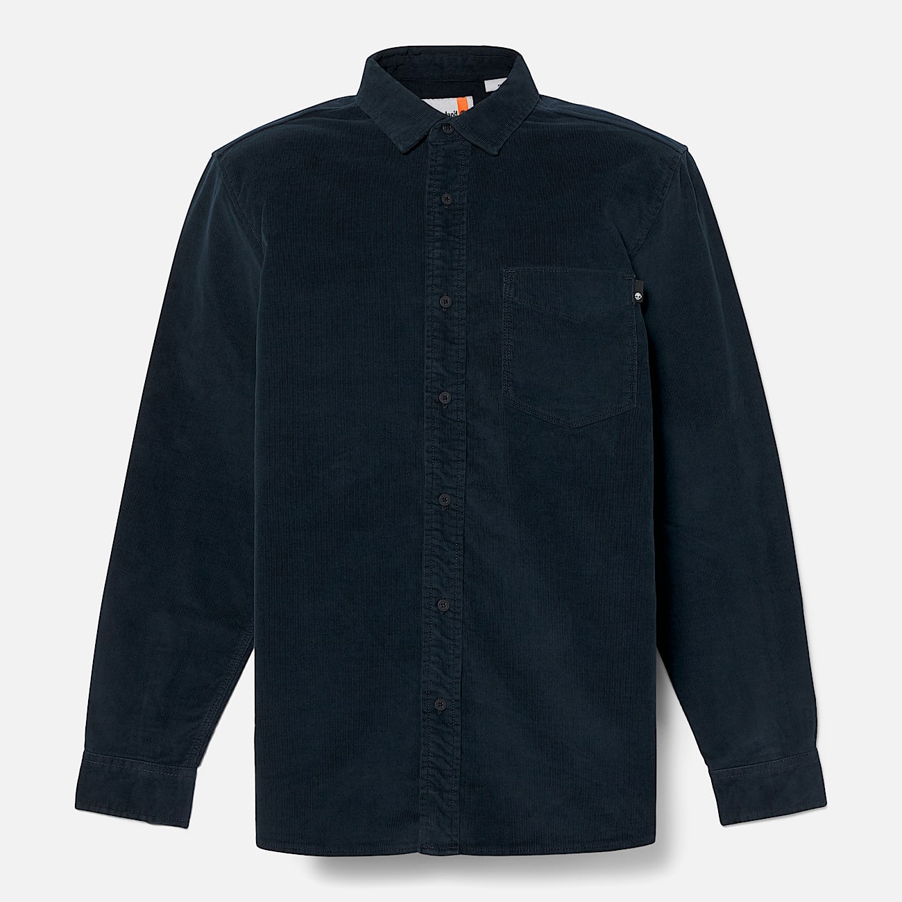 Corduroy overhemd voor heren in donkerblauw