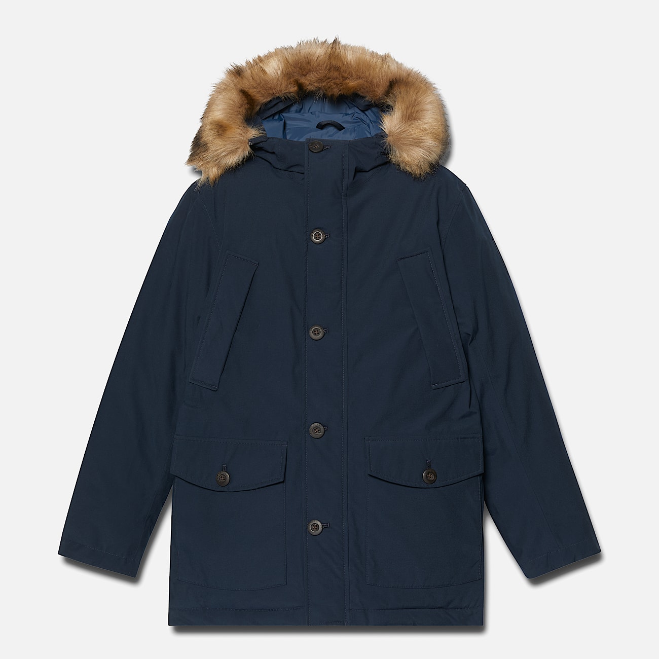 Parka impermeable Scar Ridge pour homme en bleu fonce