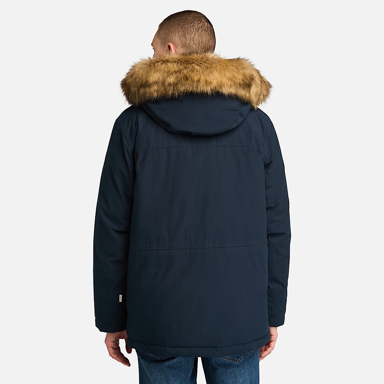 Scar ridge expedition parka for men in black on sale