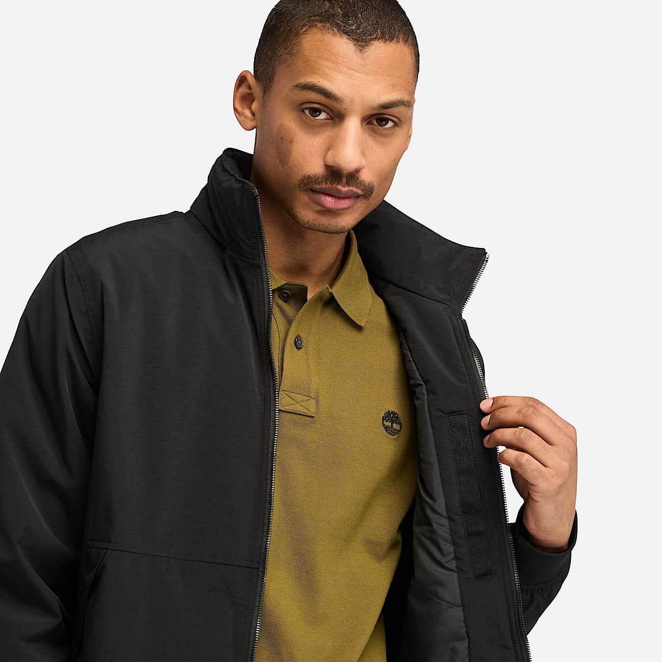 Bomber Sailor impermeable pour homme en noir