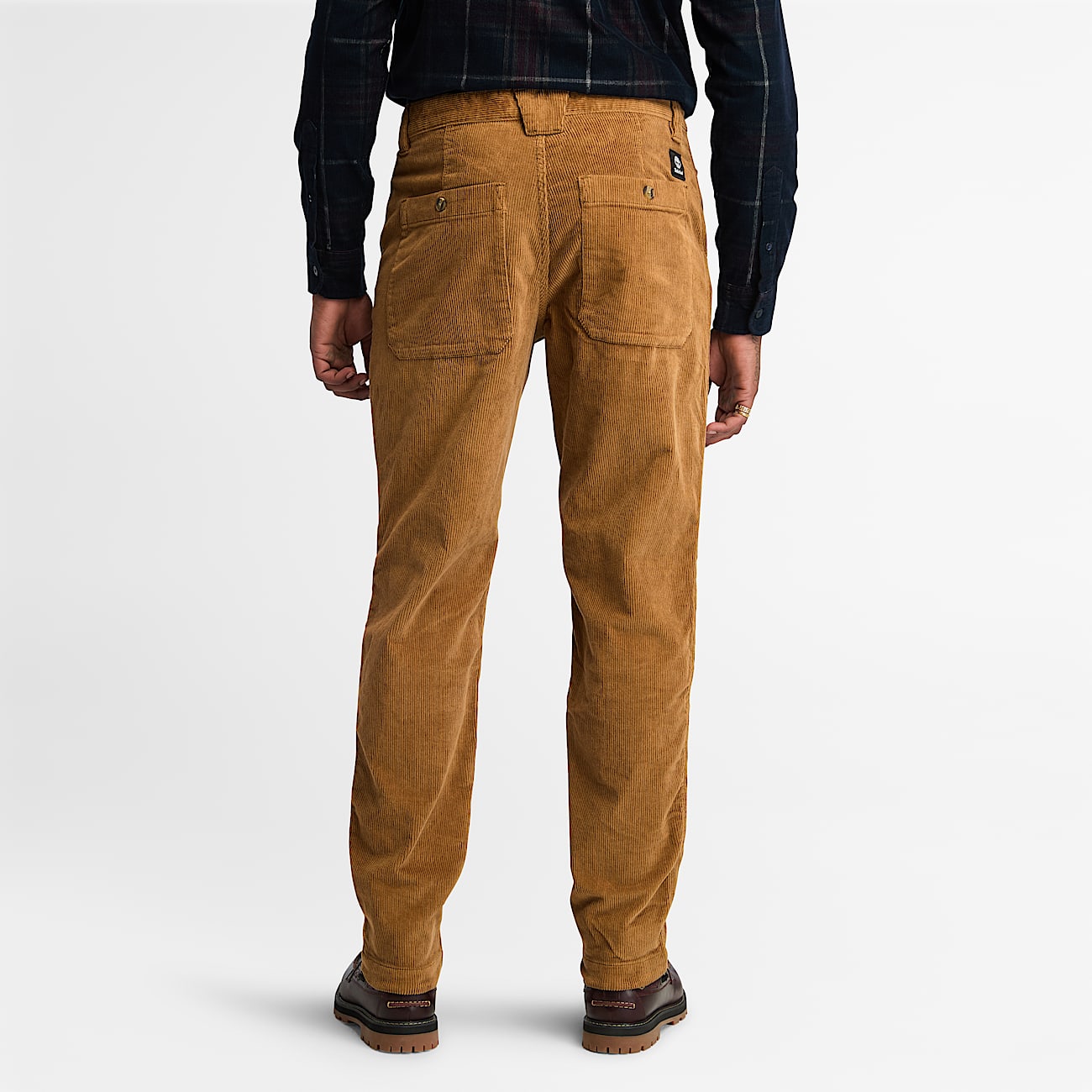 Yellow corduroy trousers sale