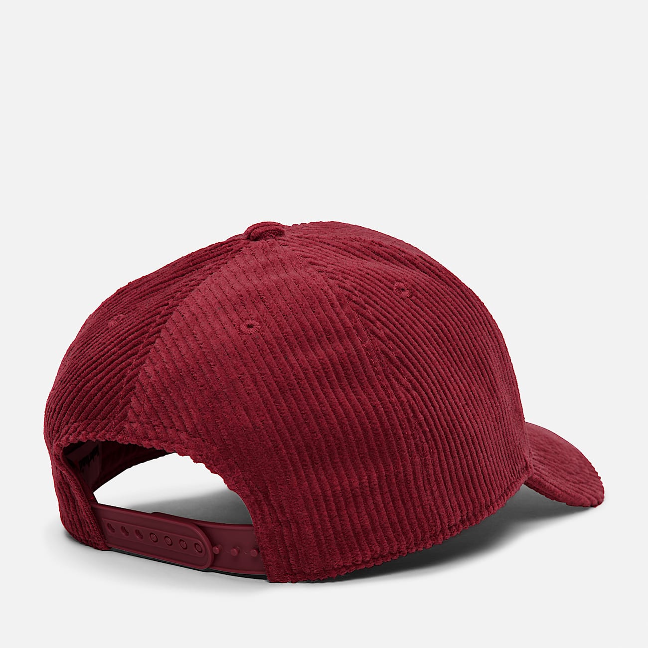 All Gender Corduroy Cap in Dark Red
