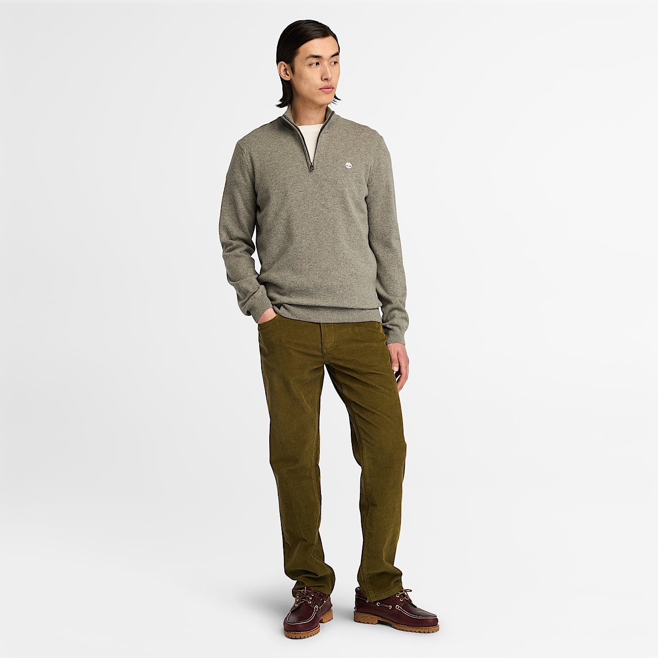 Timberland lambswool jumper on sale