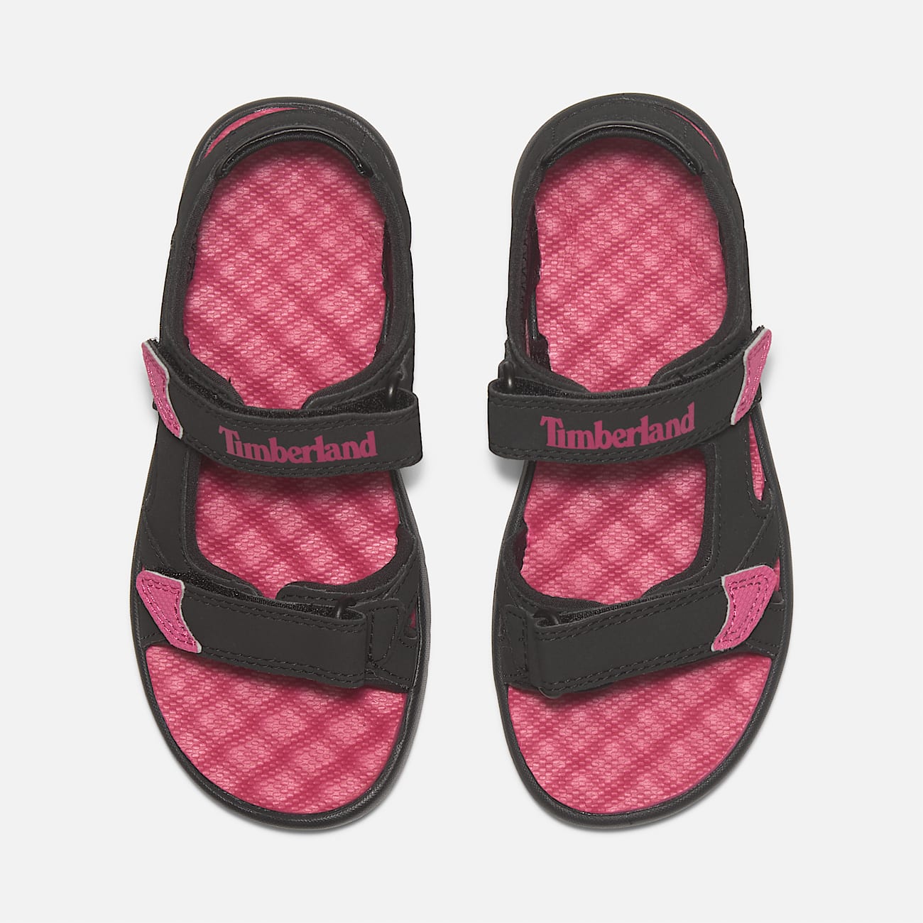 Perkins Row Sandal for Toddler in Black and Pink