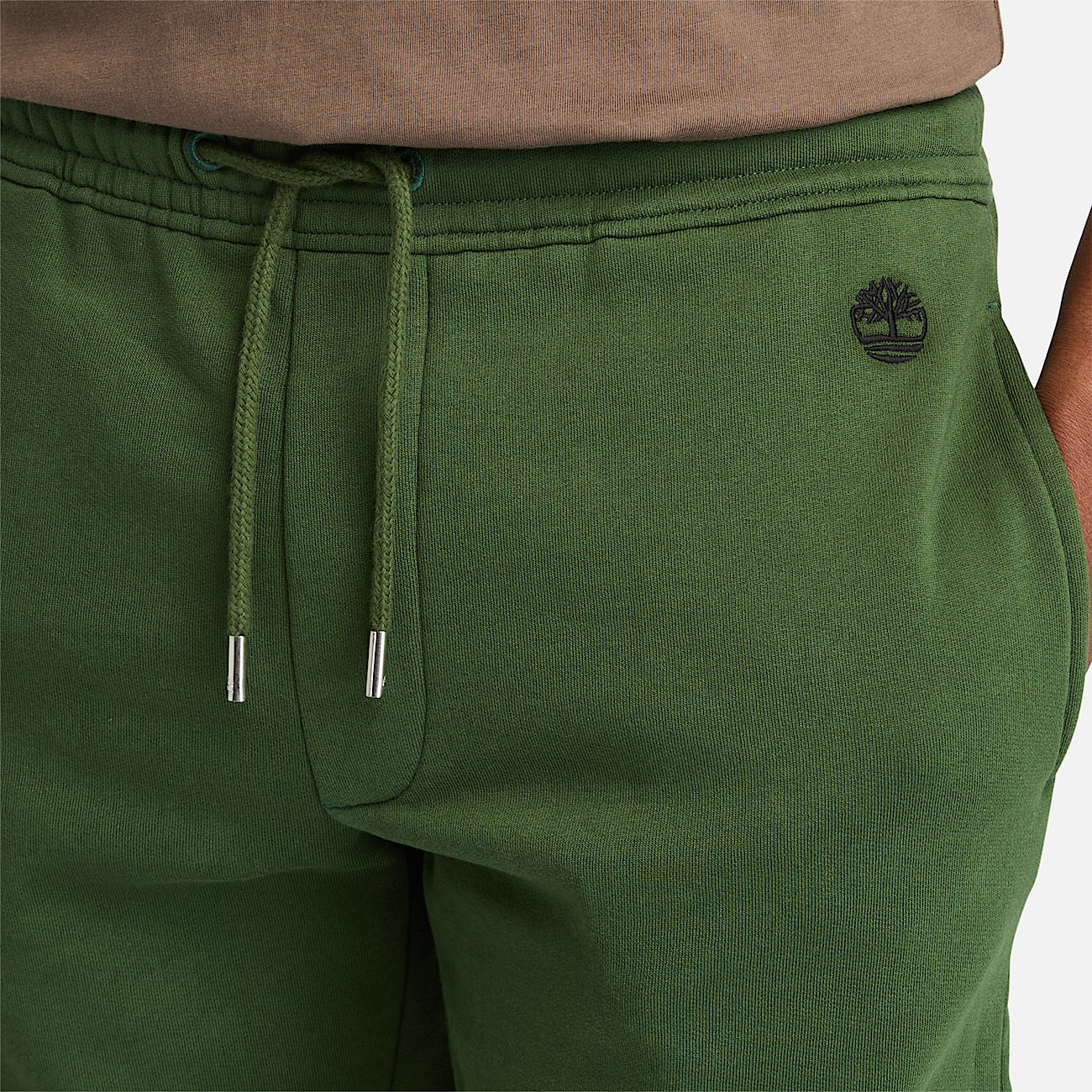 Exeter River Brushed Back Joggingbroek voor heren in donkergroen